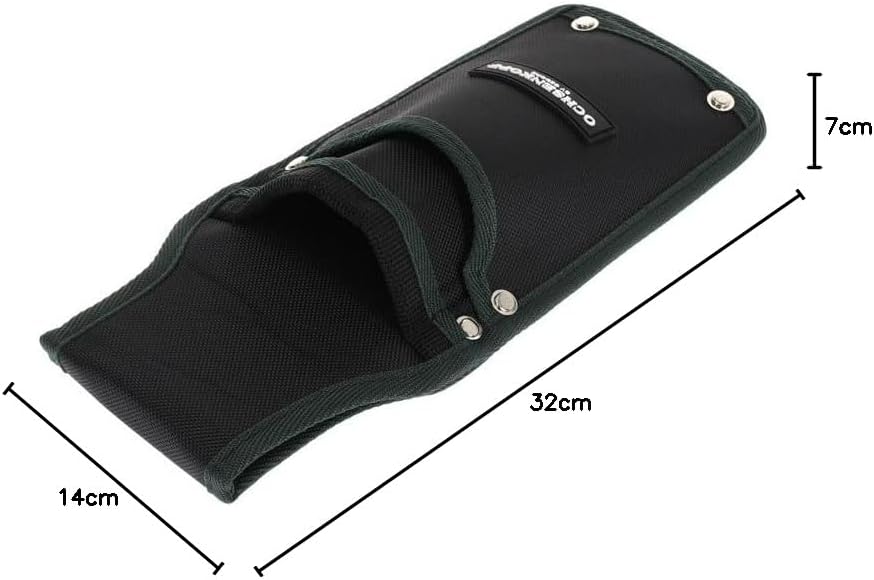 Keiltasche für Alu- und Kunststoffkeile, 2 Fächer, OX 127-0000 Single