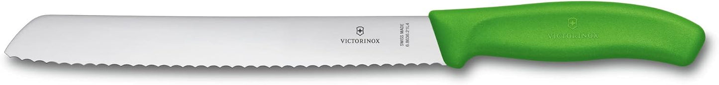 Swiss Classic Brotmesser, Grün Blister-Verpackung