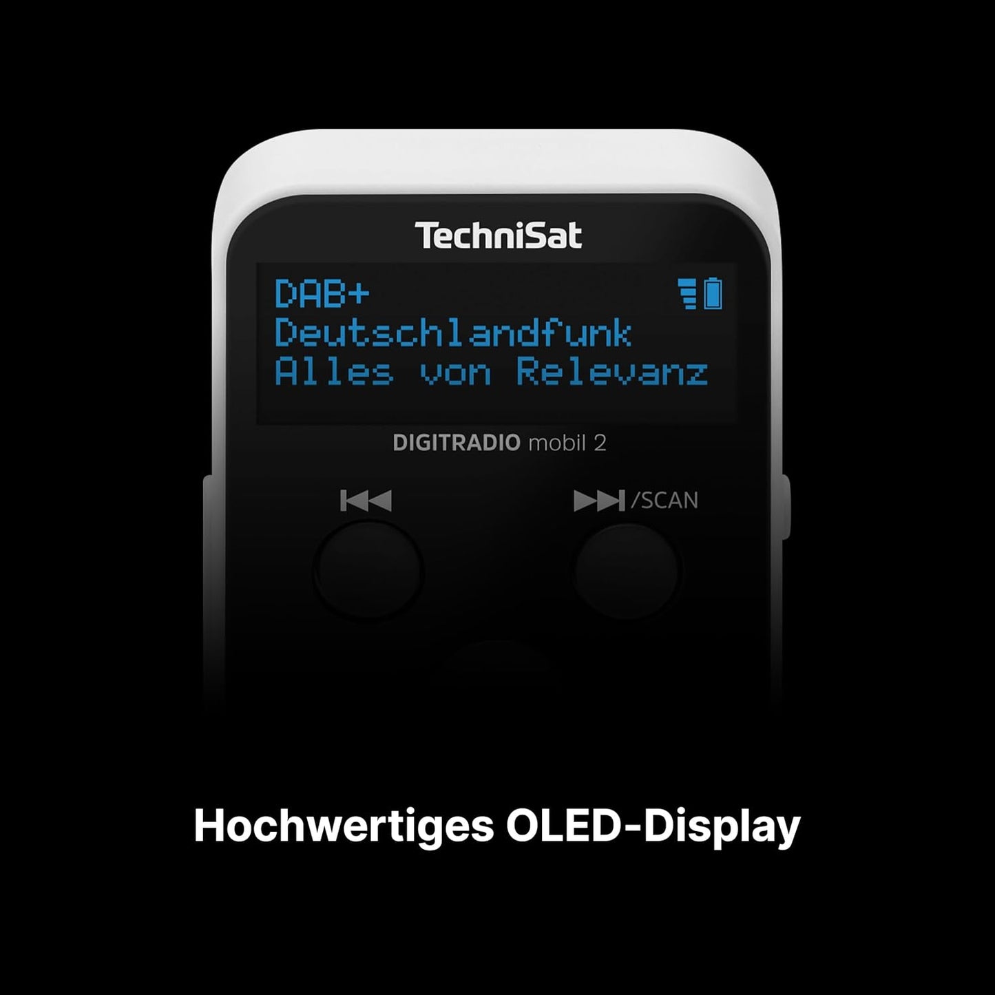 Portables DAB+ Mini-Radio