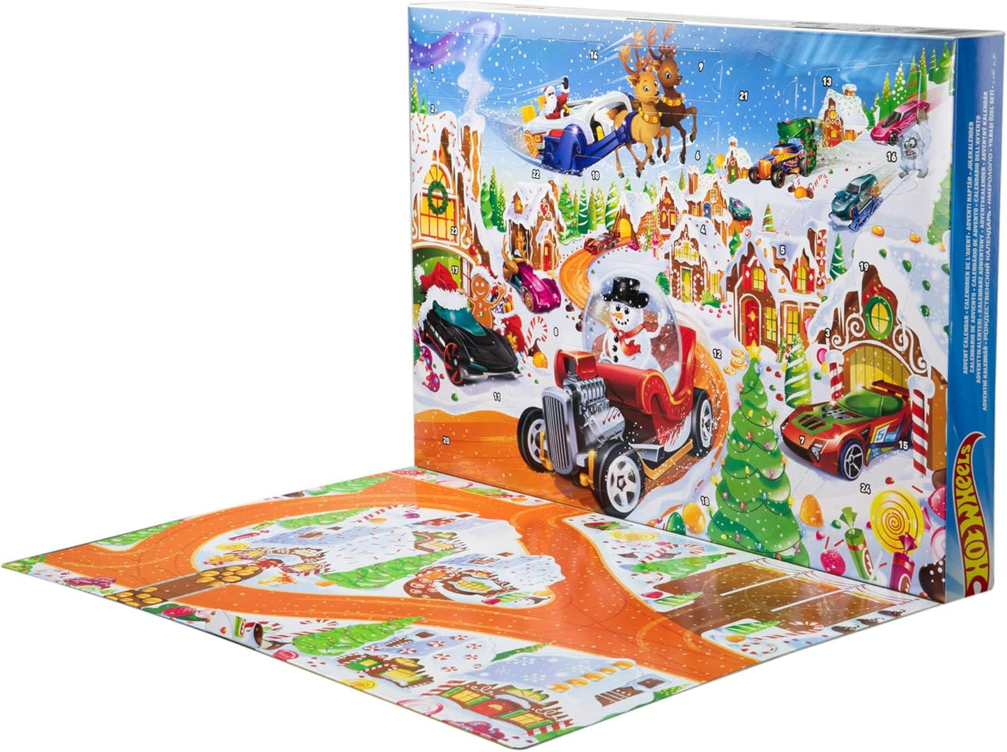 Spielzeugauto-Adventskalender