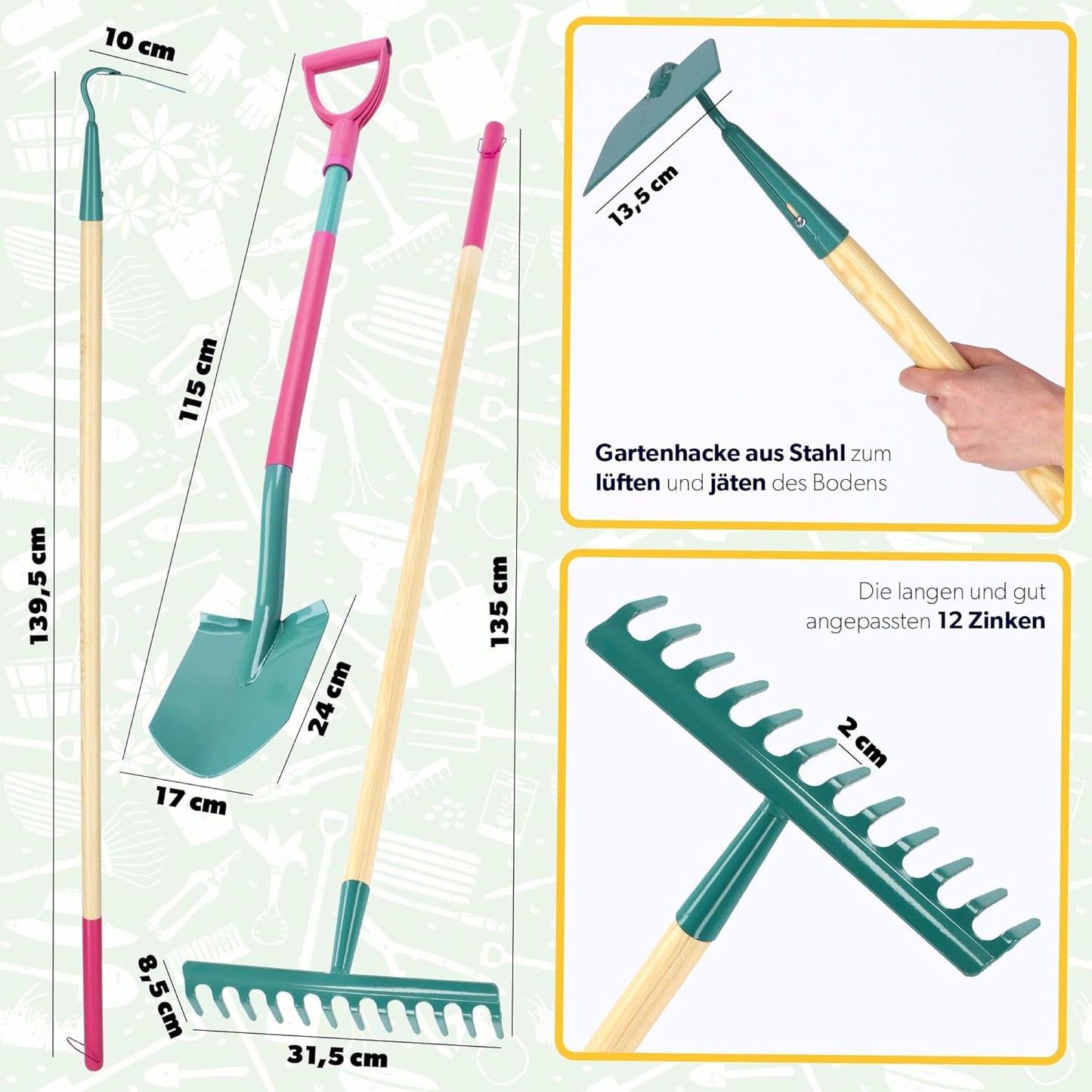 Gartenwerkzeug-Set