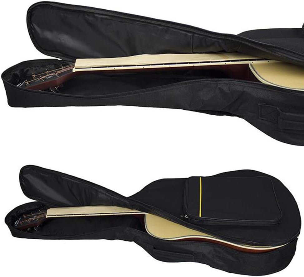 Gitarrentasche mit verstellbarem Schultergurt, Lila
