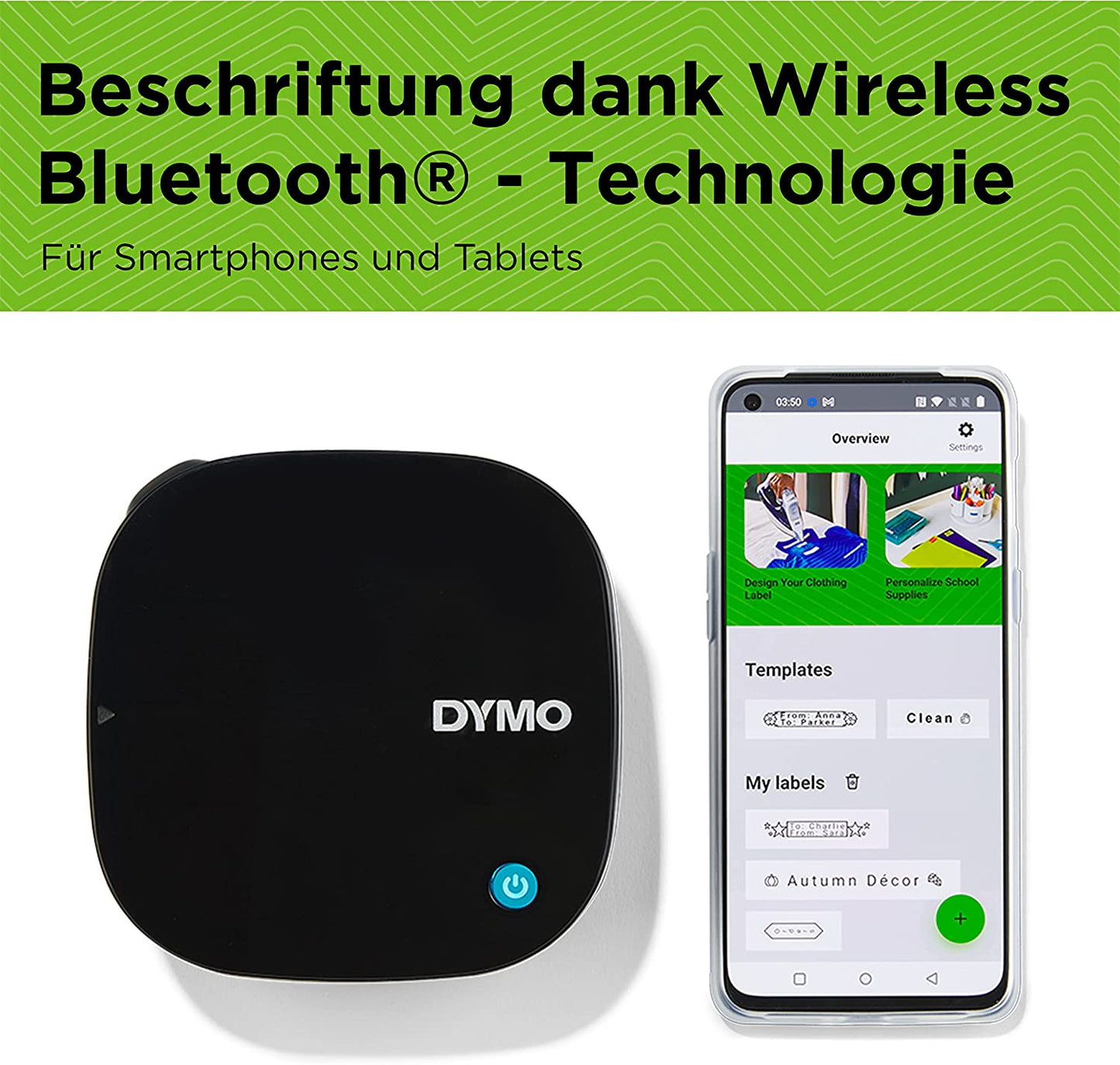 LetraTag 200B, Beschriftungsgerät, LT 200B Einzel Schwarz