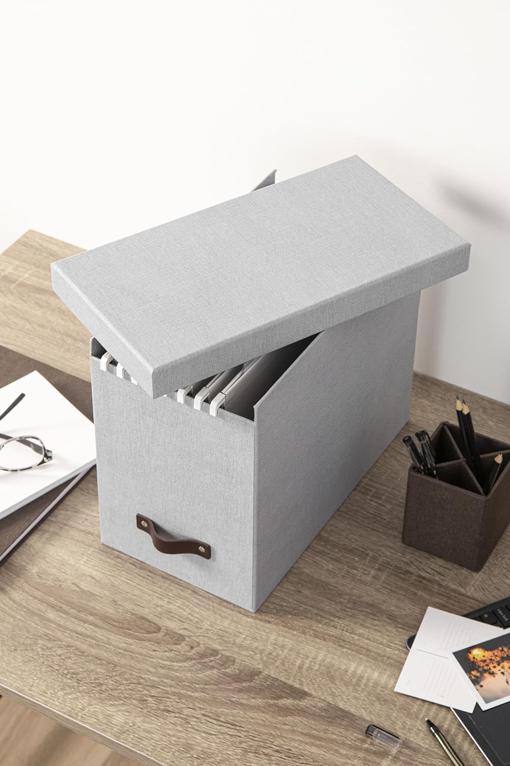 Hängeregisterbox für A4-Dokumente, Ash C62 35 x 18.5 x 27 cm