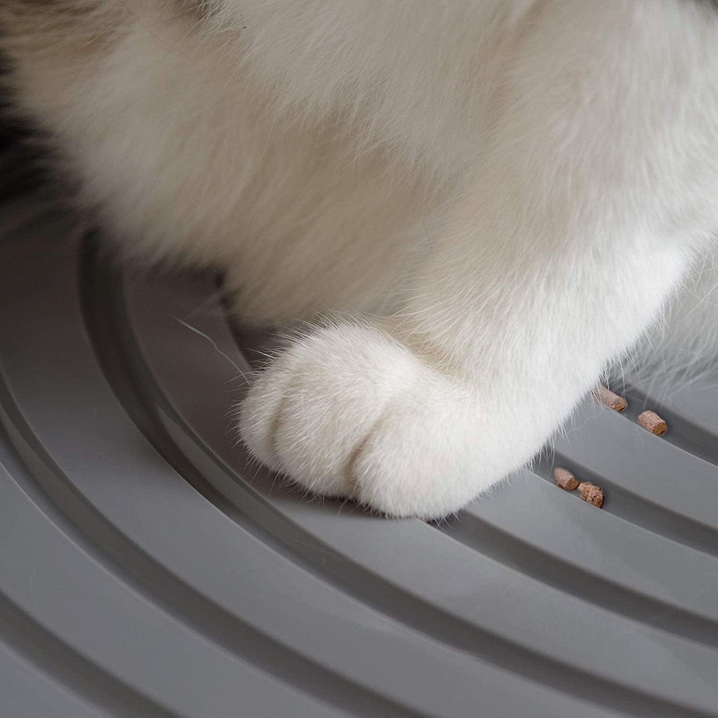 PUNT-530 Jump-In Katzenklo mit Schaufel, bis 7 kg, Schwarz Gross