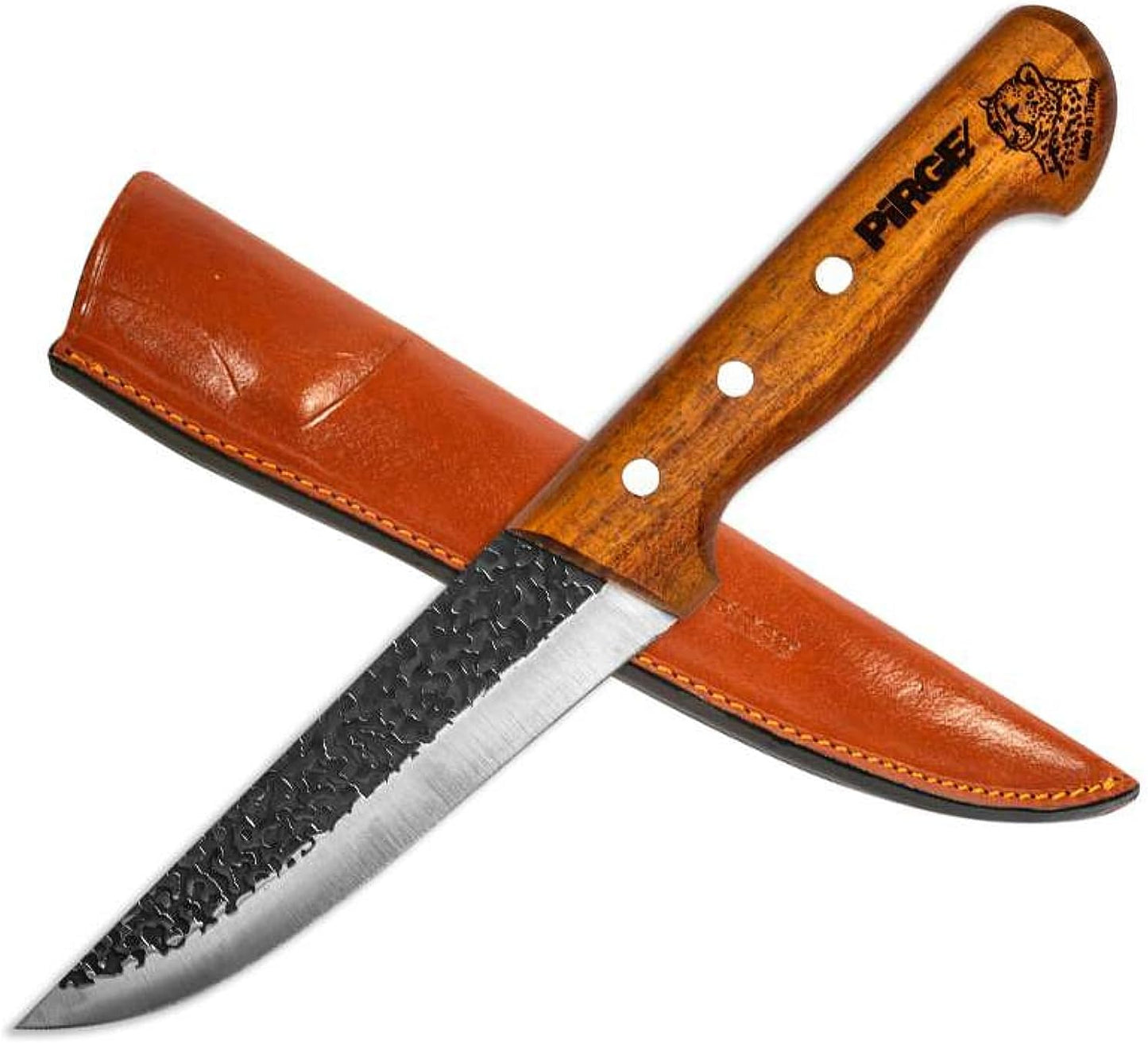 Elite Schlachtermesser mit Lederscheide, 14.5 cm