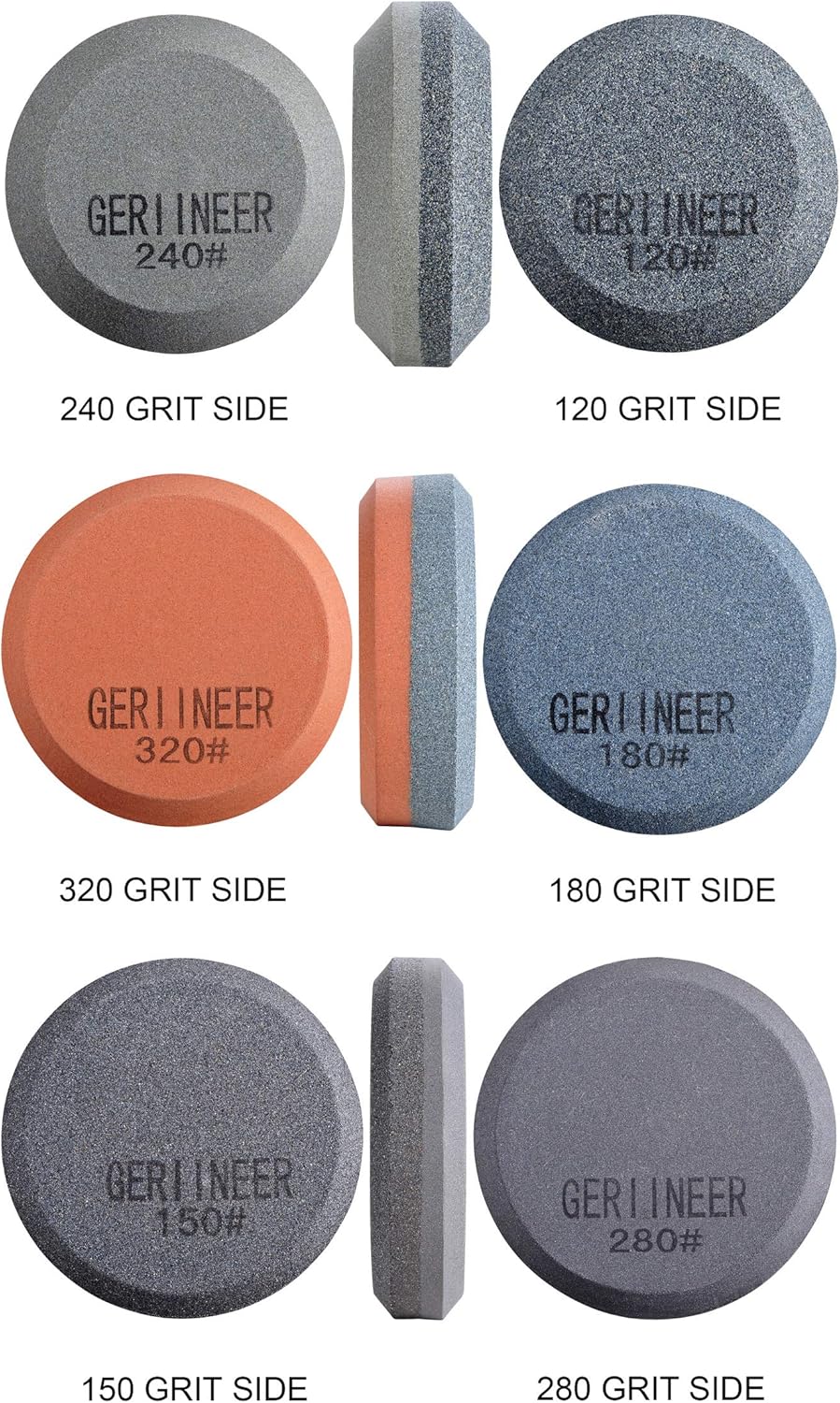 2-IN-1 Schleifstein-Set für Äxte und Messer, 3 Pcs