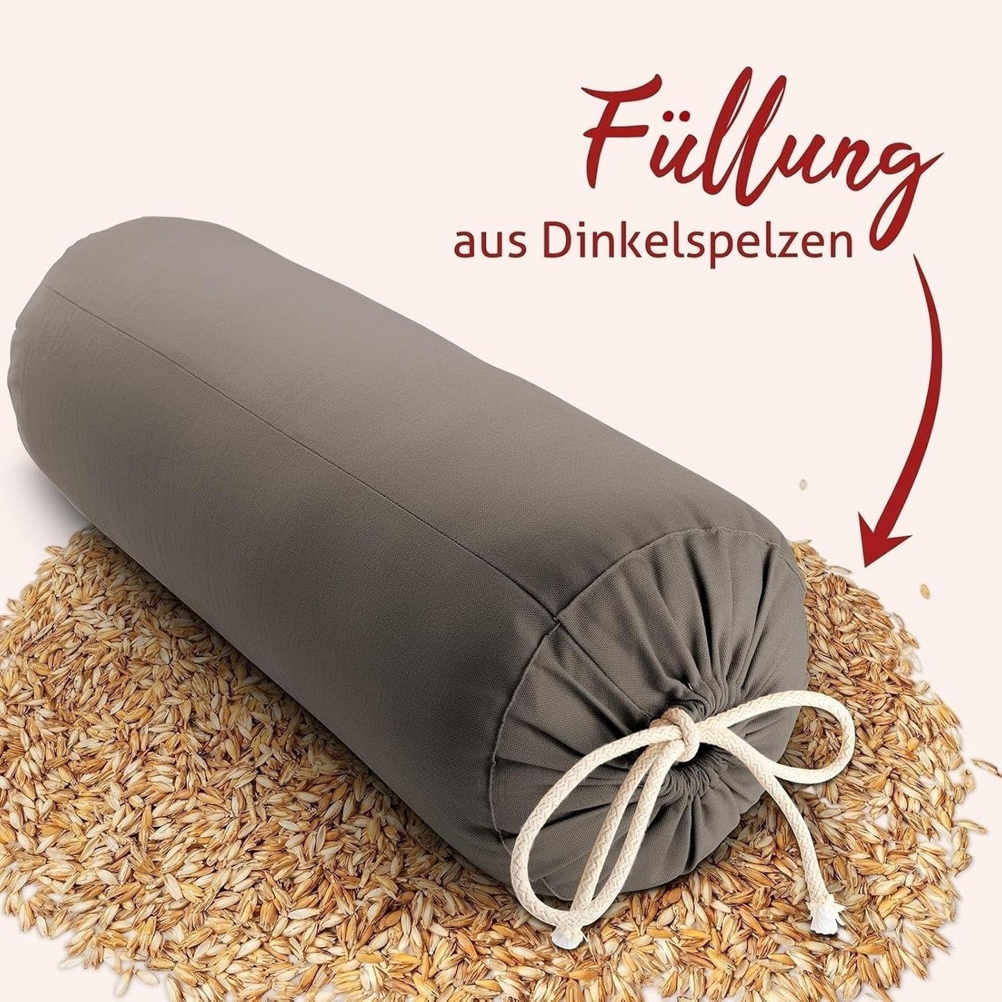 Yoga Bolster, Anthrazit