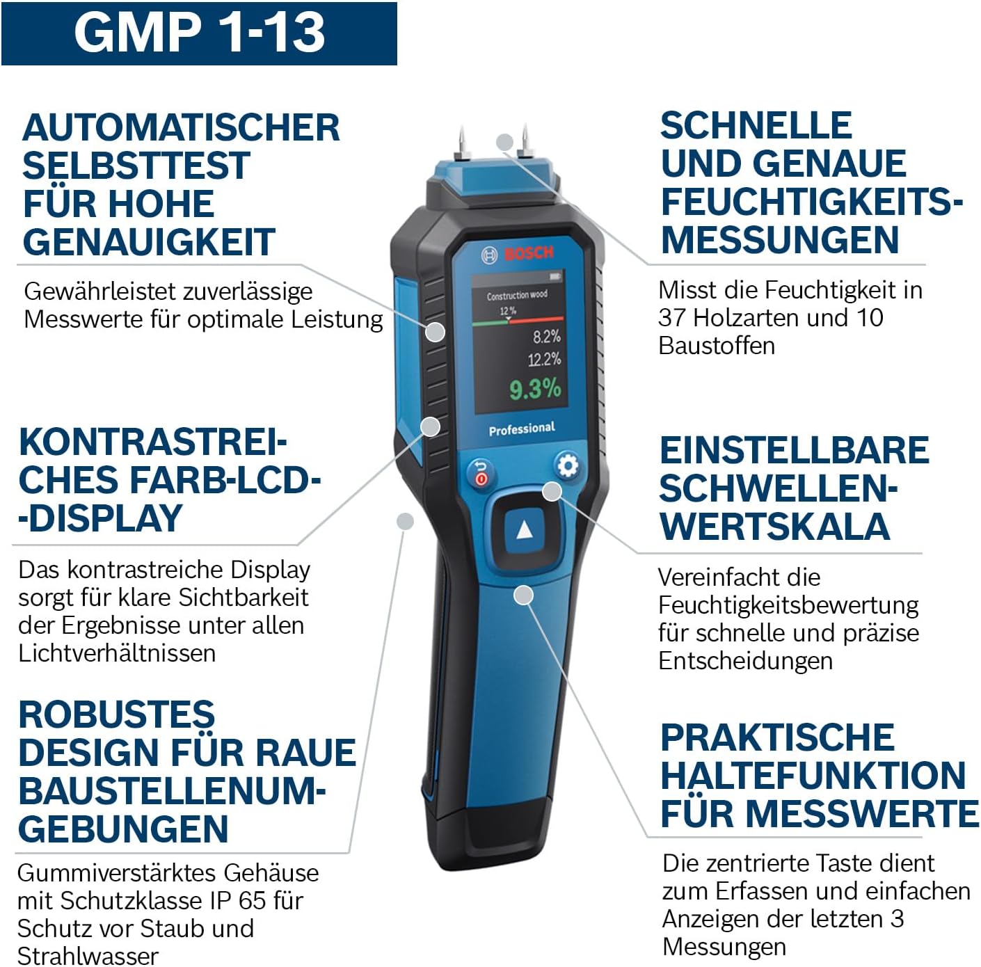 Feuchtemessgerät GMP 1-13