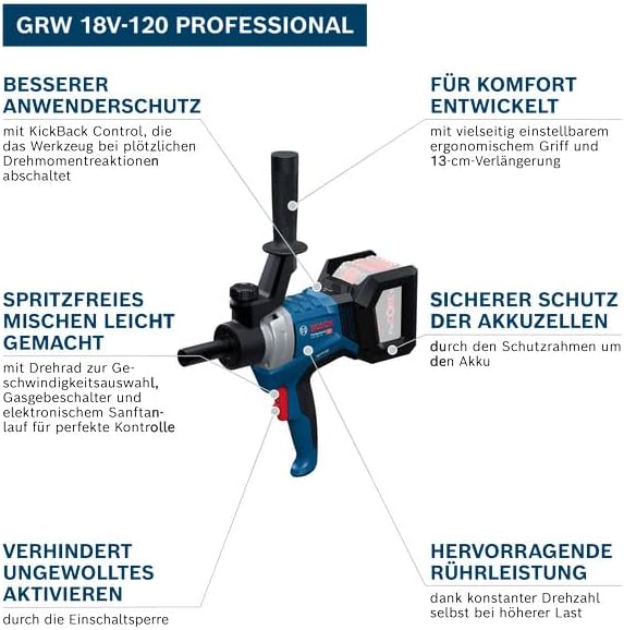 Rührwerk GRW 18V-120 (solo, C)