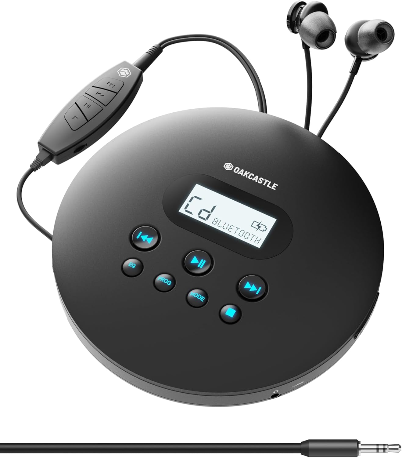 Tragbarer CD-Player mit Bluetooth-Funktion