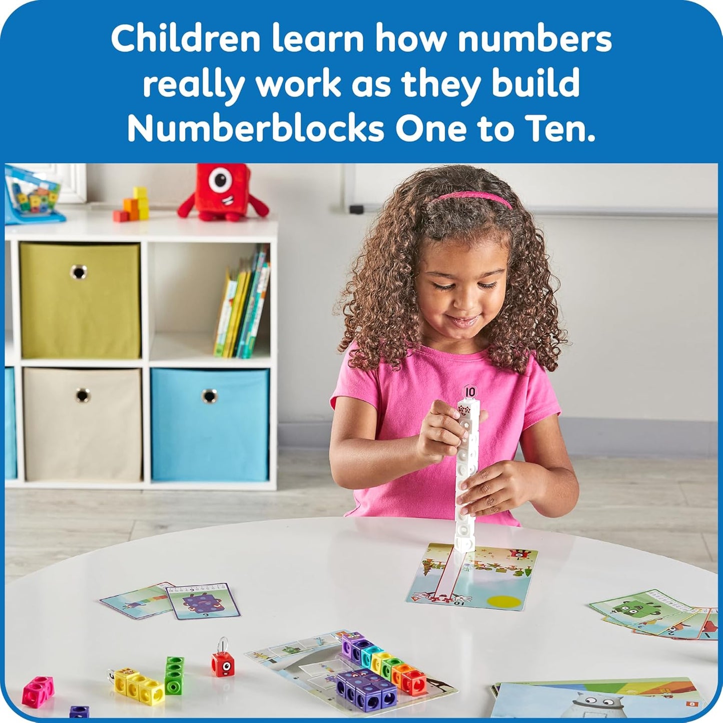 Numberblocks MathLink-Würfel 1-10 Aktivitätsset, Single