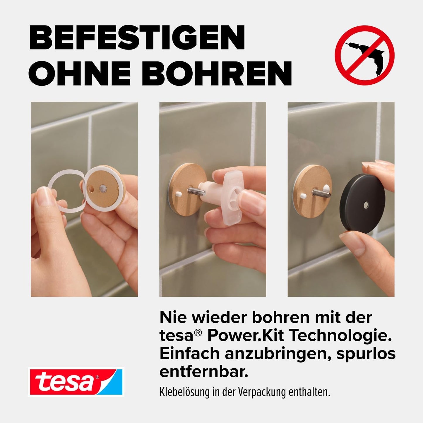 Seifenablage zur Wandmontage ohne Bohren, Seifenablage