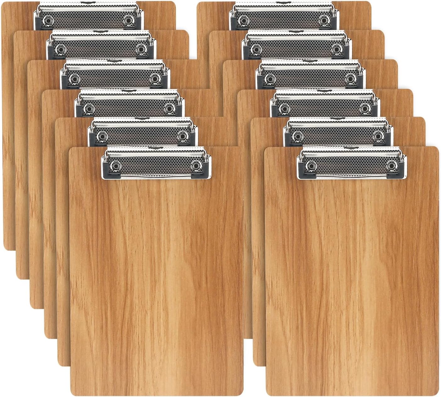 12-teiliges Klemmbretter-Set A5 mit Metallklemme, A5-12 Pack