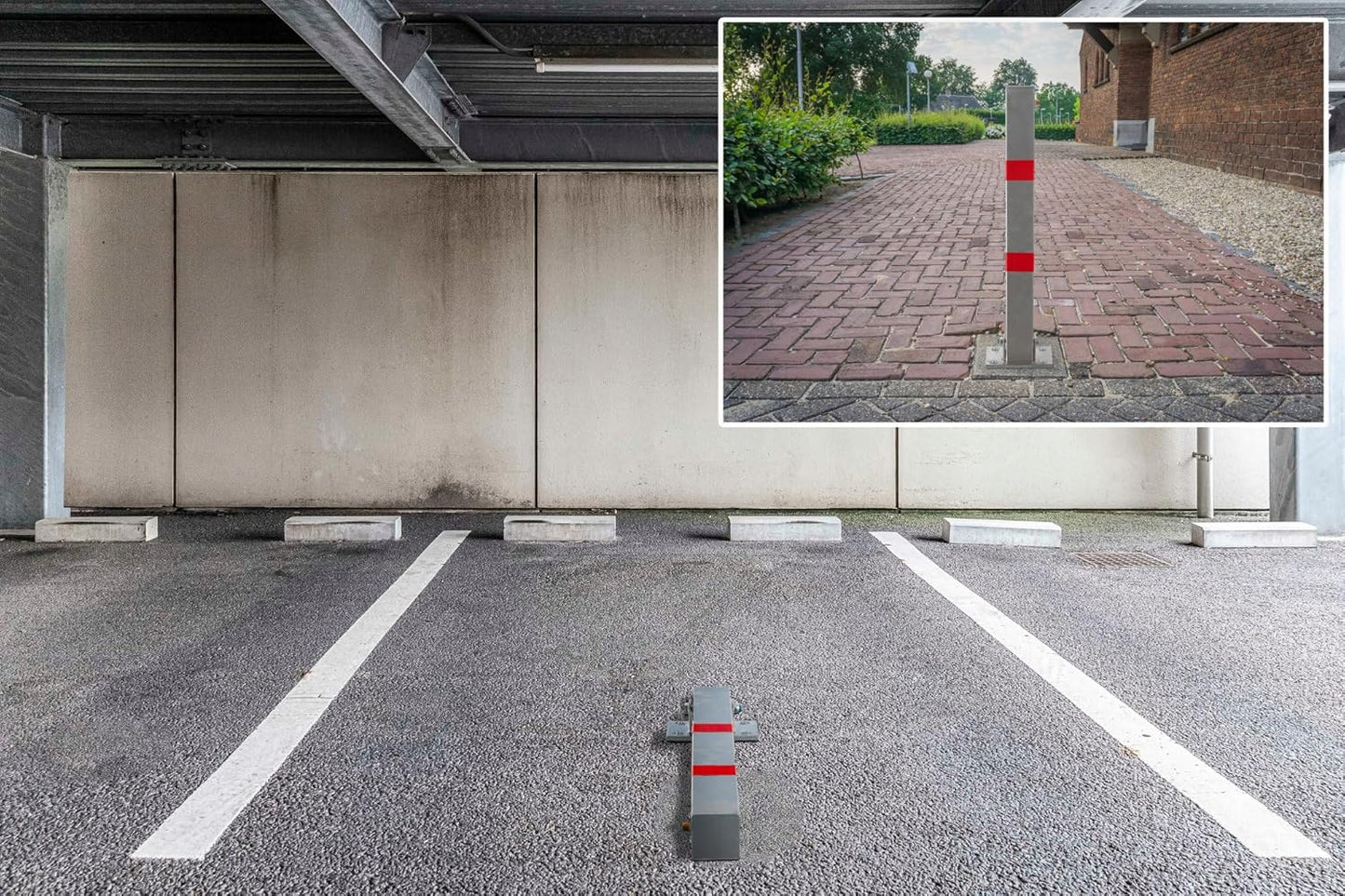 Parkplatzsperre