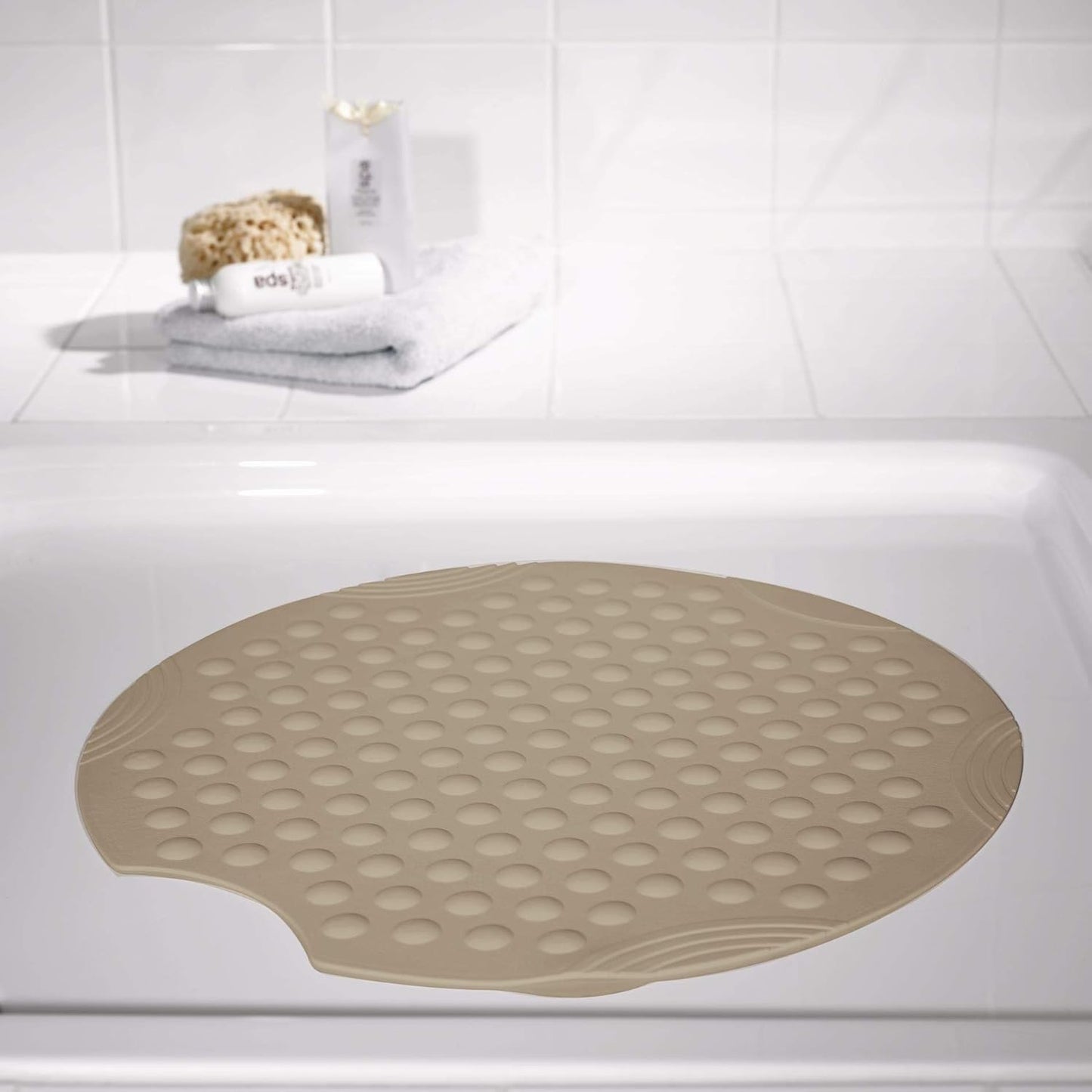 Rutschfeste Duscheinlage Tecno, Beige