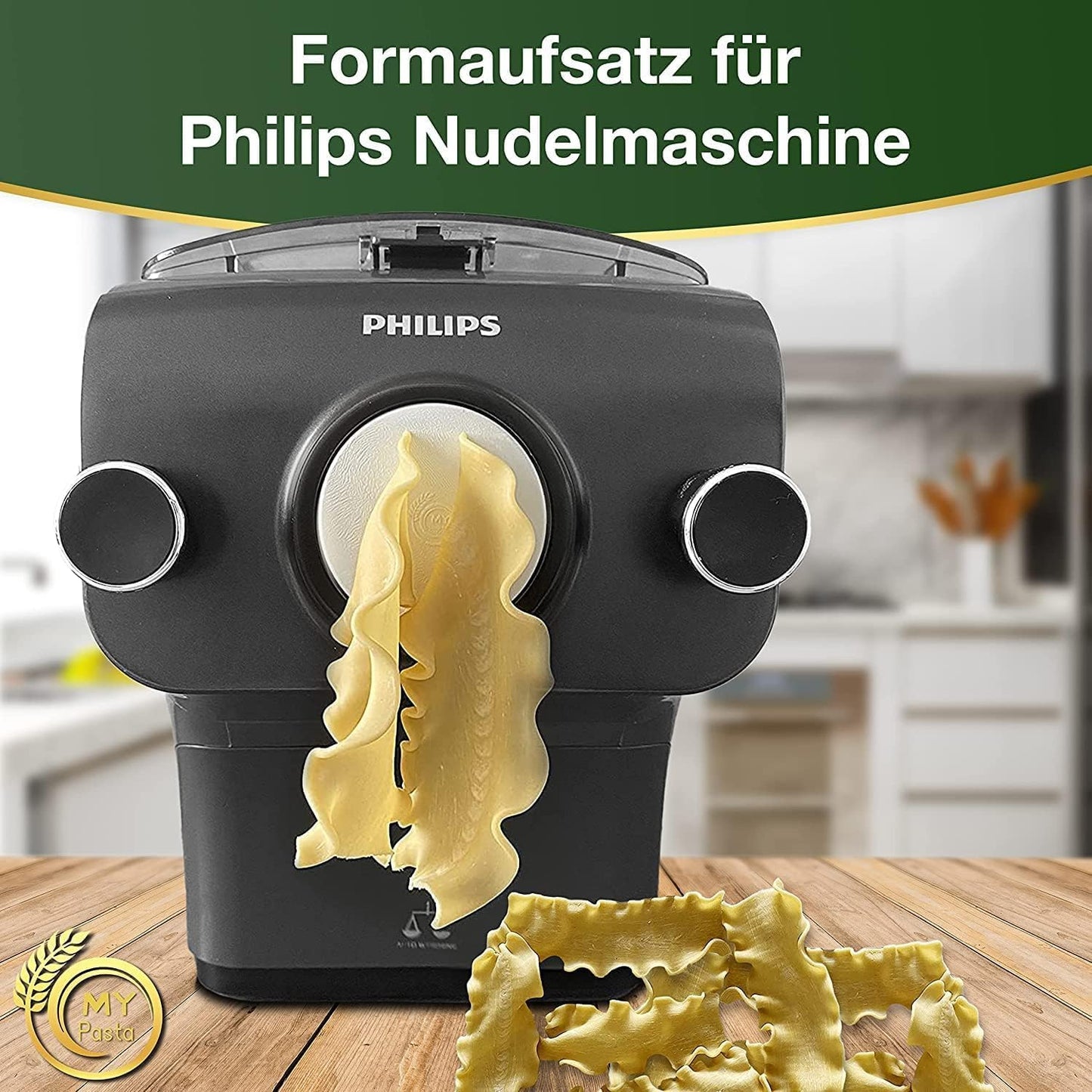 Lasagne Ondulato Pastamaker-Matrize (Philips Serie 7000), Lasagna Ondulato