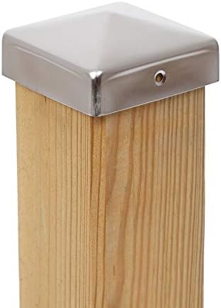 5-teiliges Pfostenkappen-Set Pyramide, 5, 91 x 91 mm