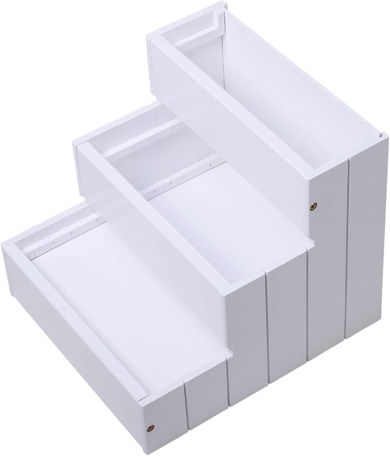 Haustiertreppe mit 3 Stufen, Weiß