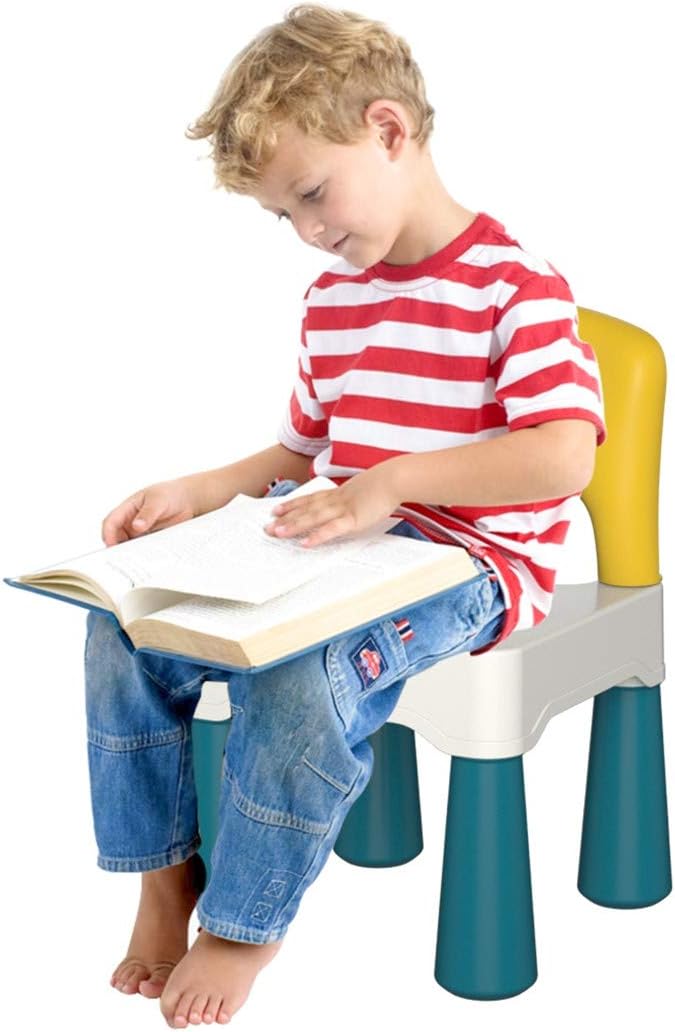 Kinderstuhl mit Ergonomischer Rückenlehne, Grün