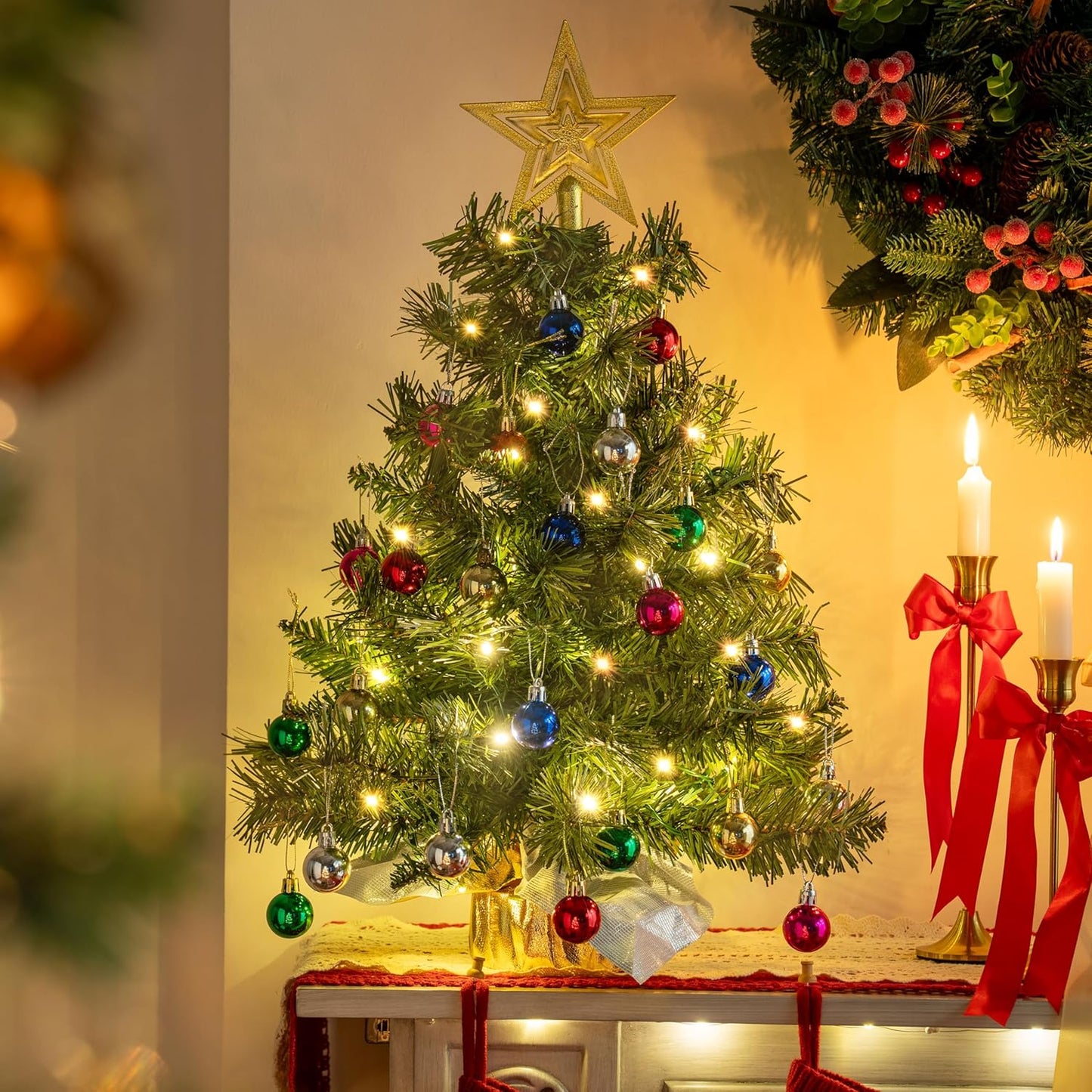 Tisch-Weihnachtsbaum, Grün