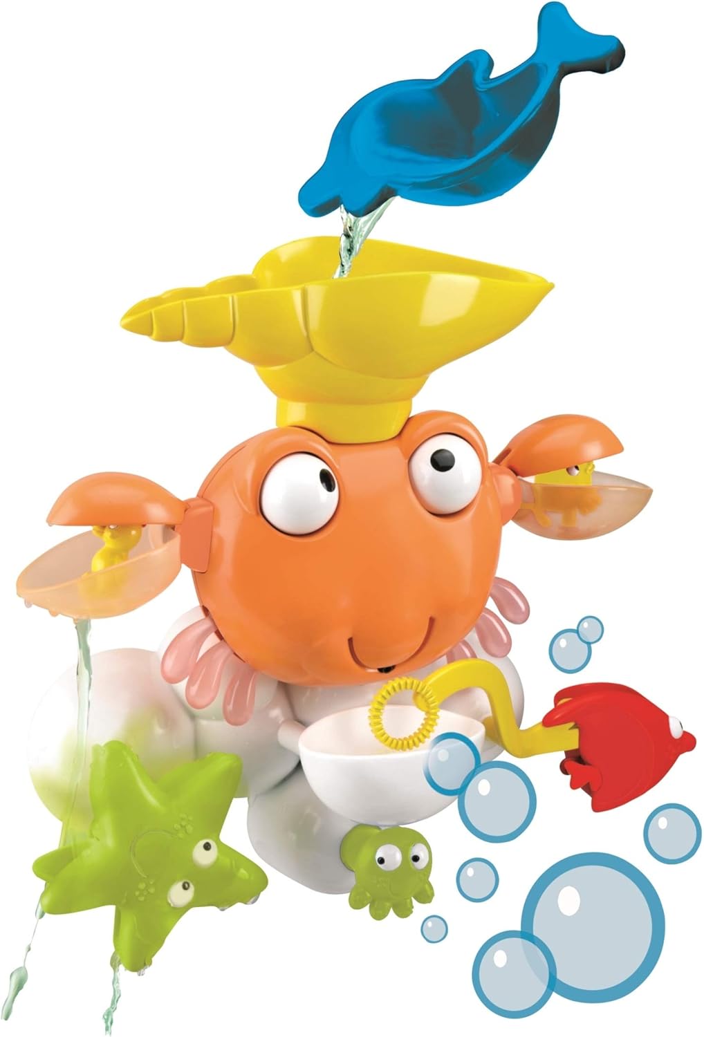 Badespielzeug Wasserkrabbe mit Saugnäpfen, Krabbe