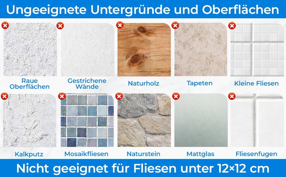 Duschhaltegriff ohne Bohren, rutschfest bis 120 kg