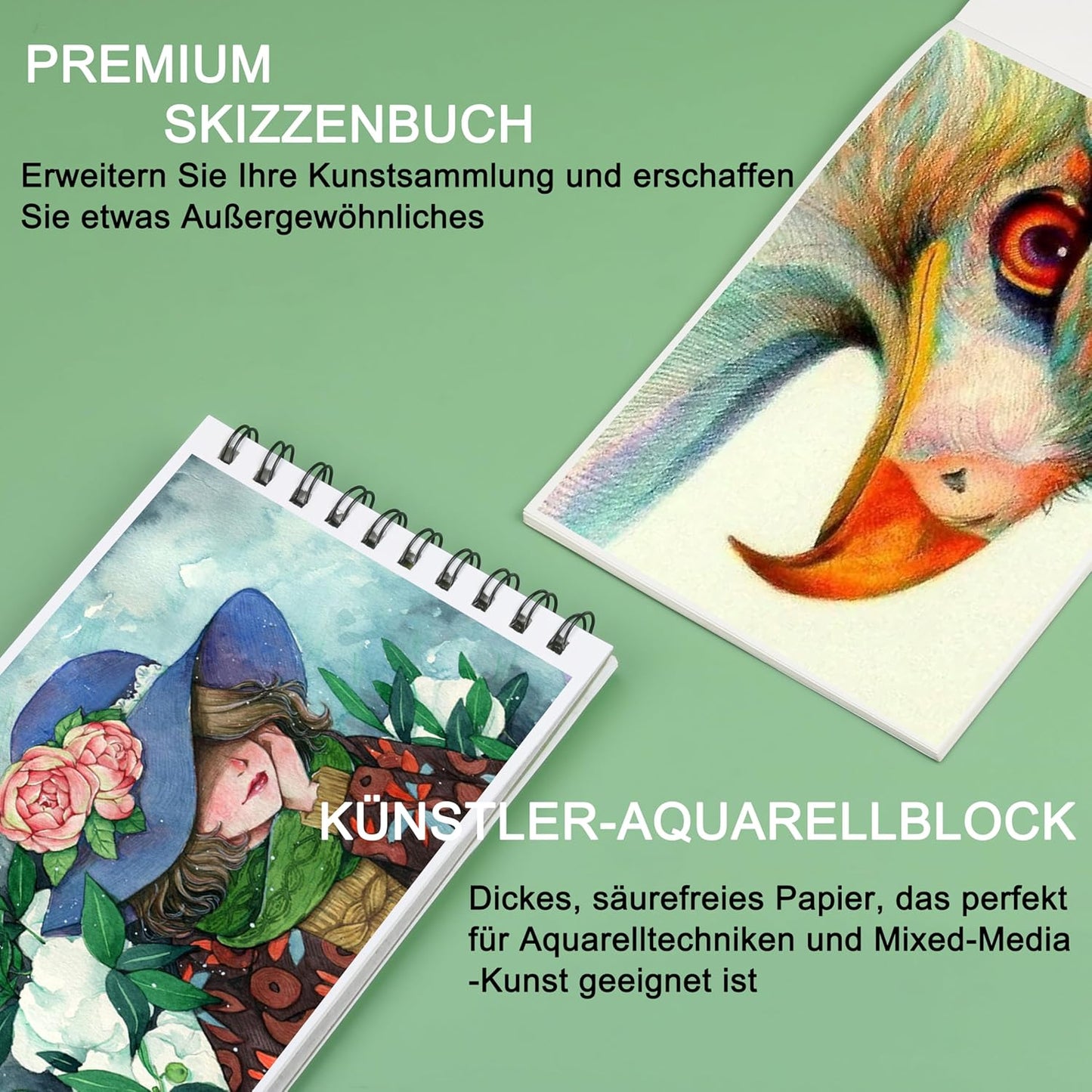 76-teiliges Zeichen- und Skizzierkit, 1