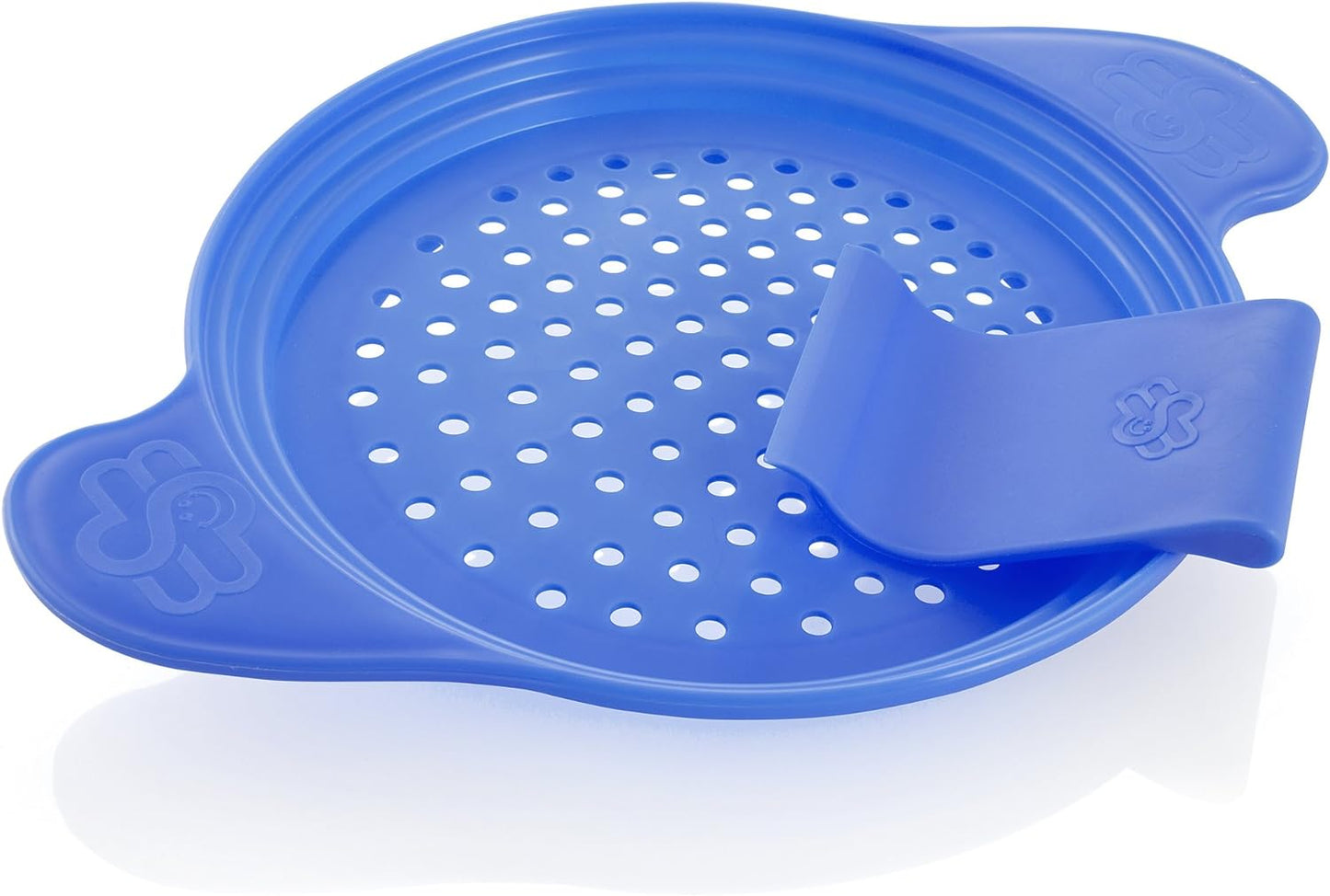 Spätzlesieb mit Schaber, Blau