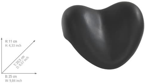 Nackenstützkissen Tropic, Schwarz