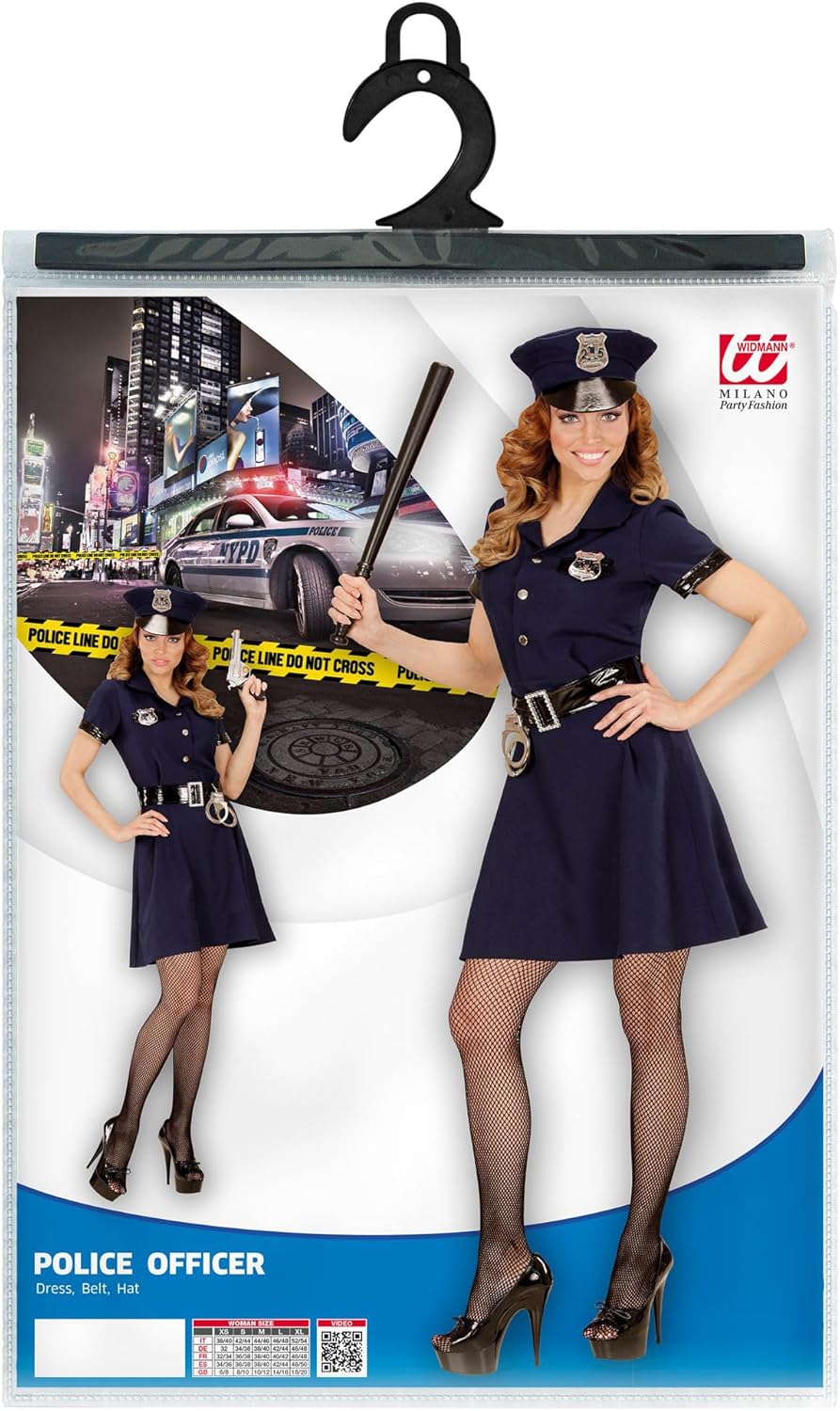 Kostüm Polizistin Kleid, XS