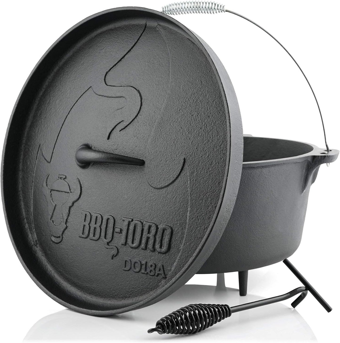 Dutch Oven DO18A, DO18A - 19,0 litre|Topf mit Füsse