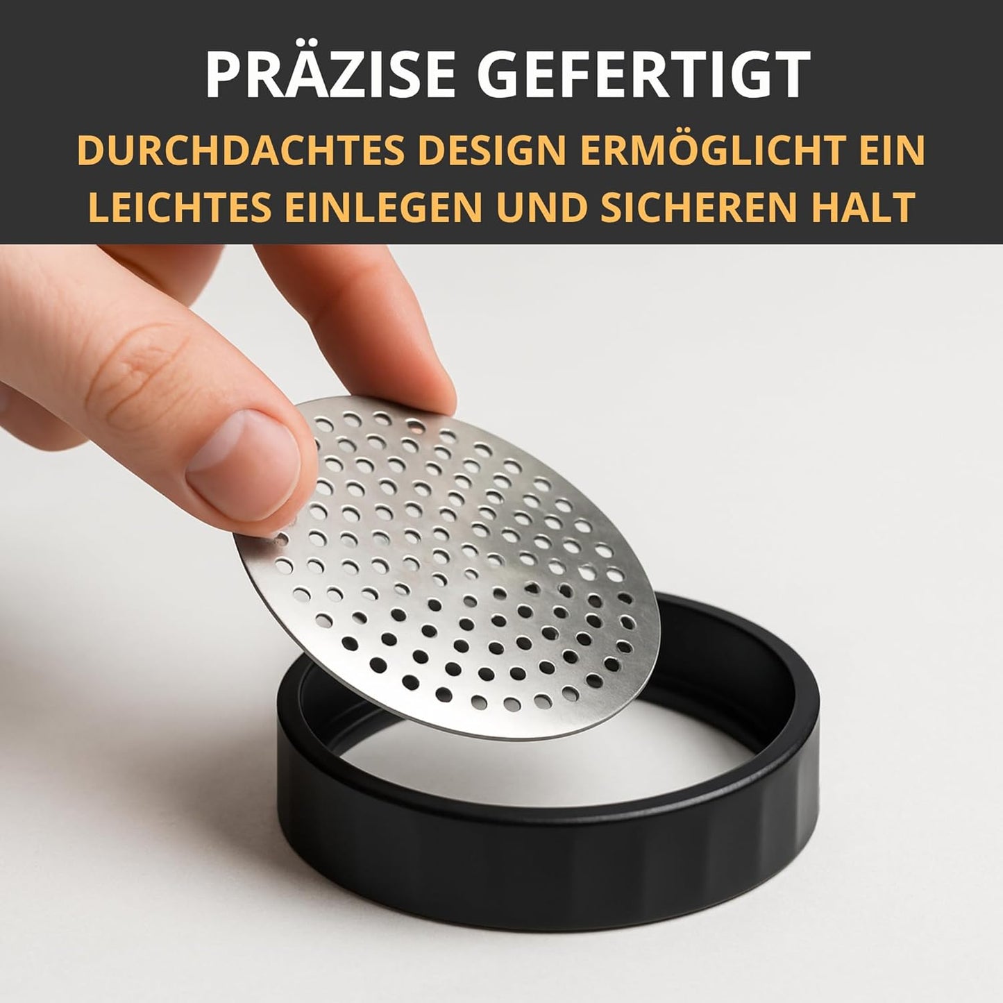 Spätzle- und Kartoffelpresse mit 3 Einsätzen, Spätzle & Kartoffelpüree