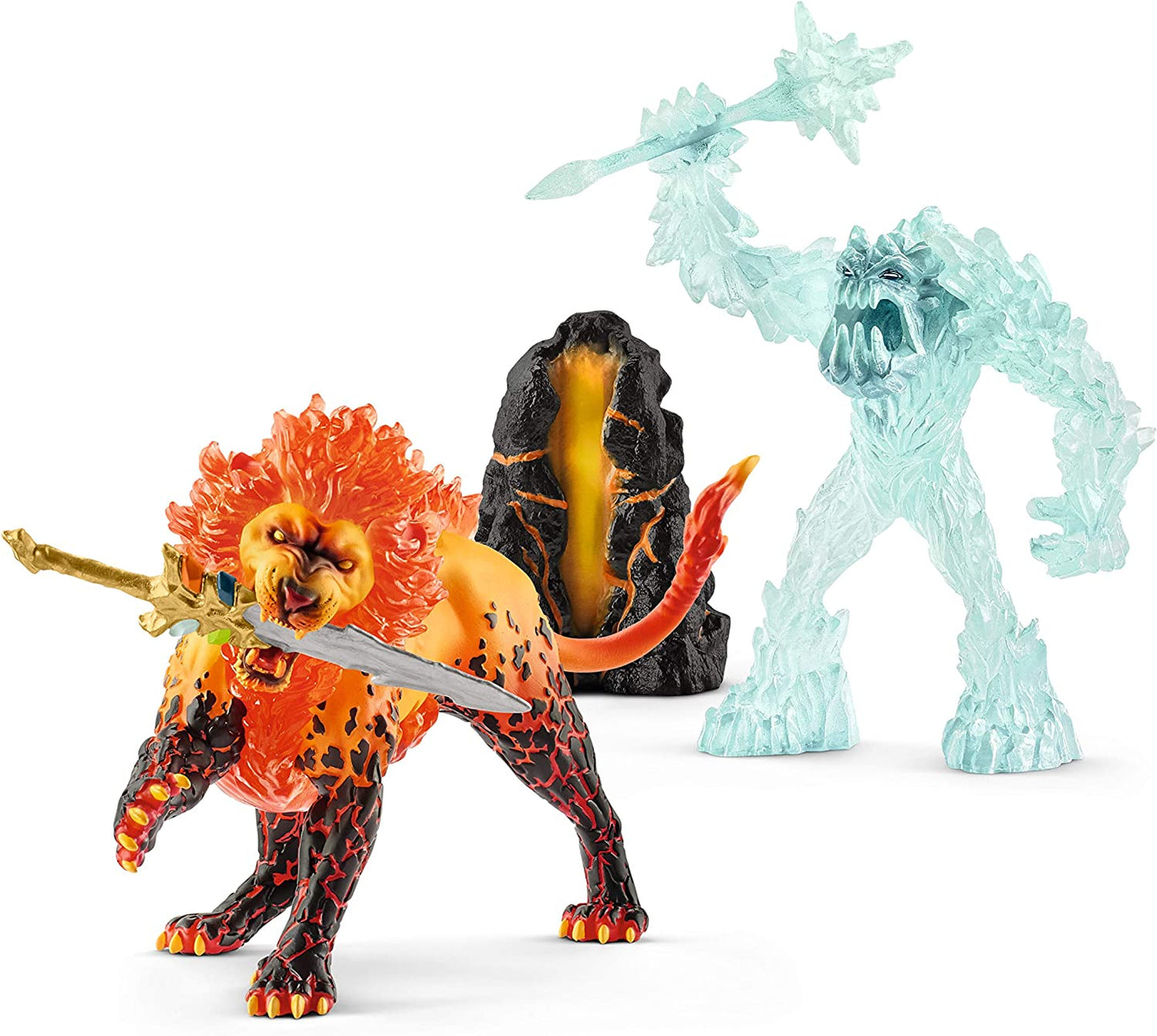 Eldrador Kampf um die Superwaffe – Frostmonster vs. Feuerlöwe, Spielfigur, Single FFP