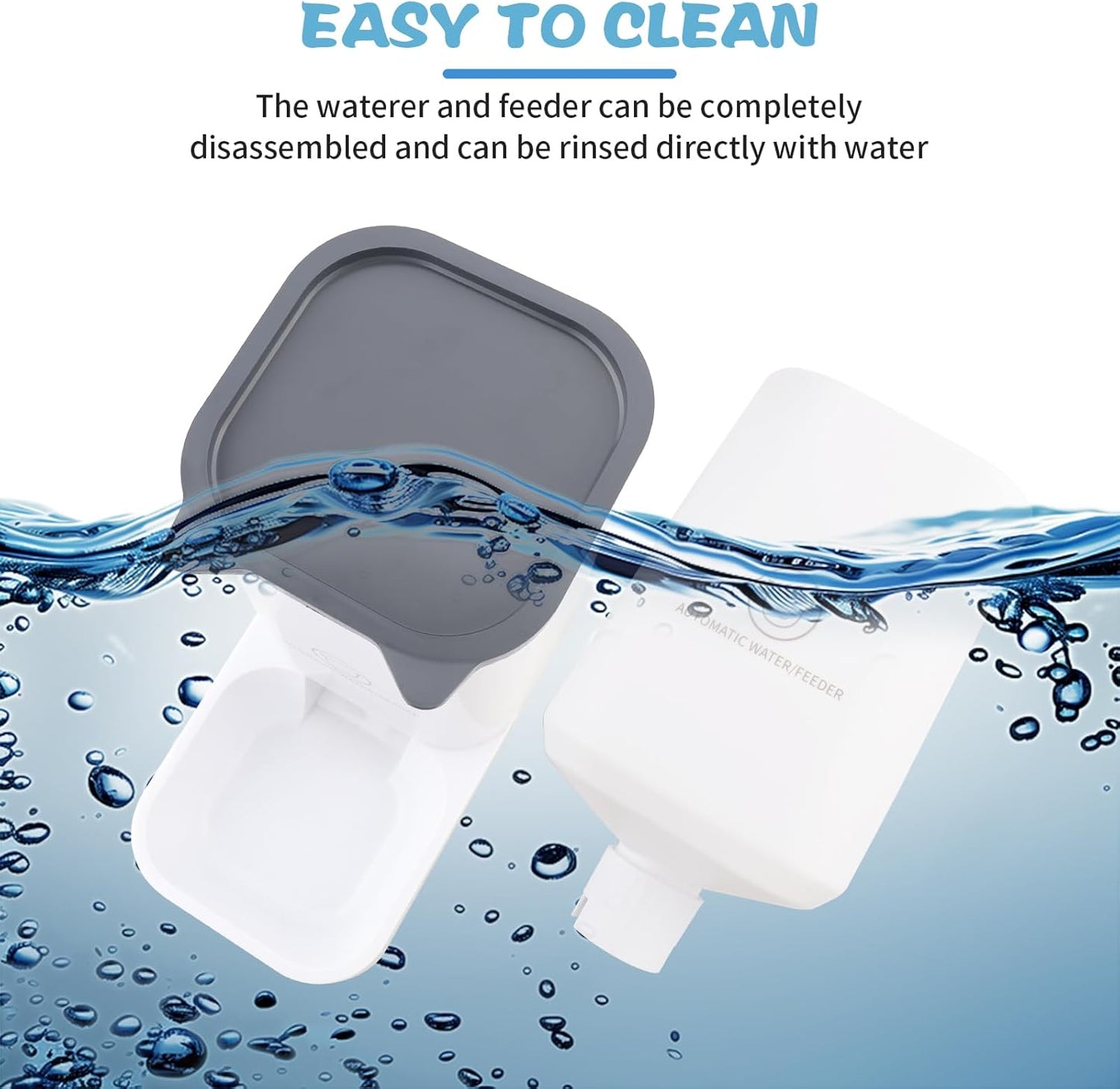 Futter- und Wasserspender Set