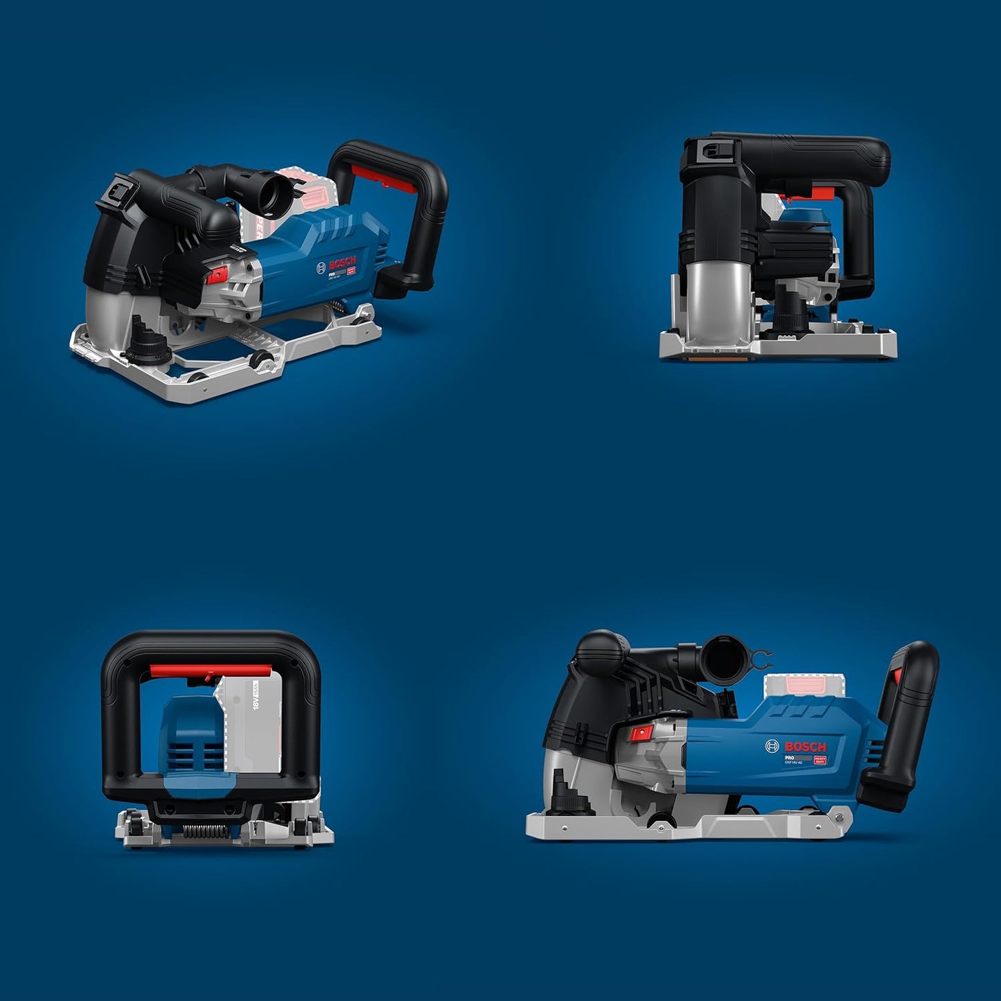 Akku-Mauernutfräse GNF18V-40 mit L-BOXX