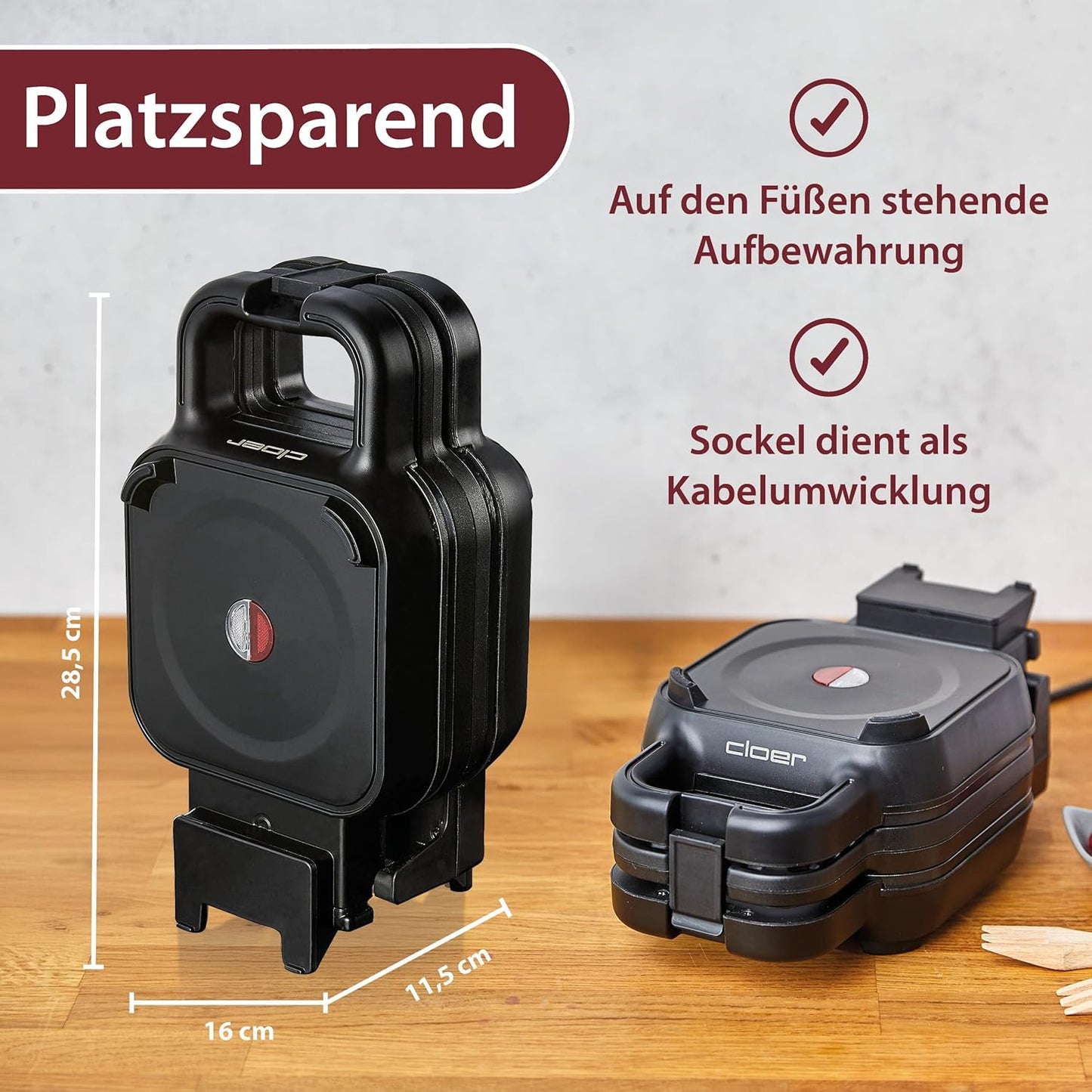 CLO Waffelkucheneisen 6150