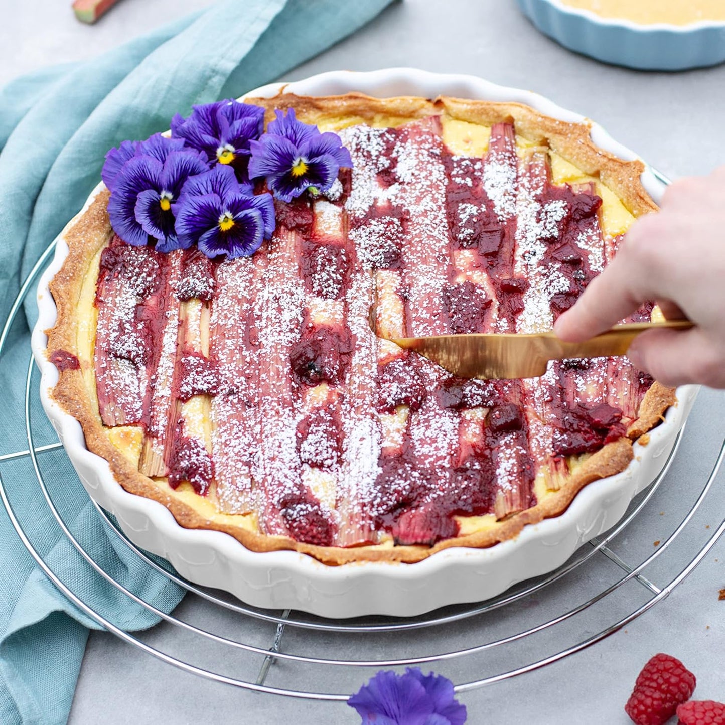 Tarteform Kitchen Time, Weiss
