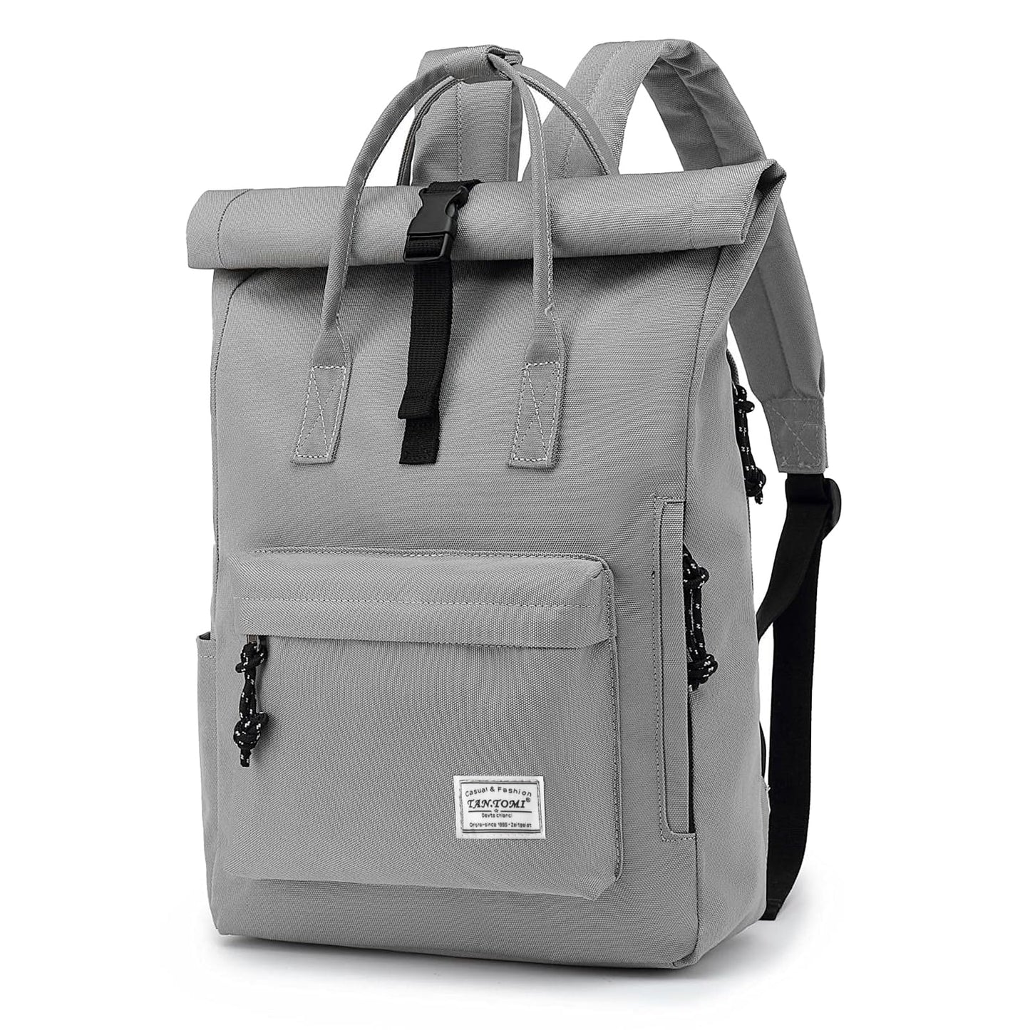 Laptop-Rucksack, 15,6 Zoll, Hellgrau 01