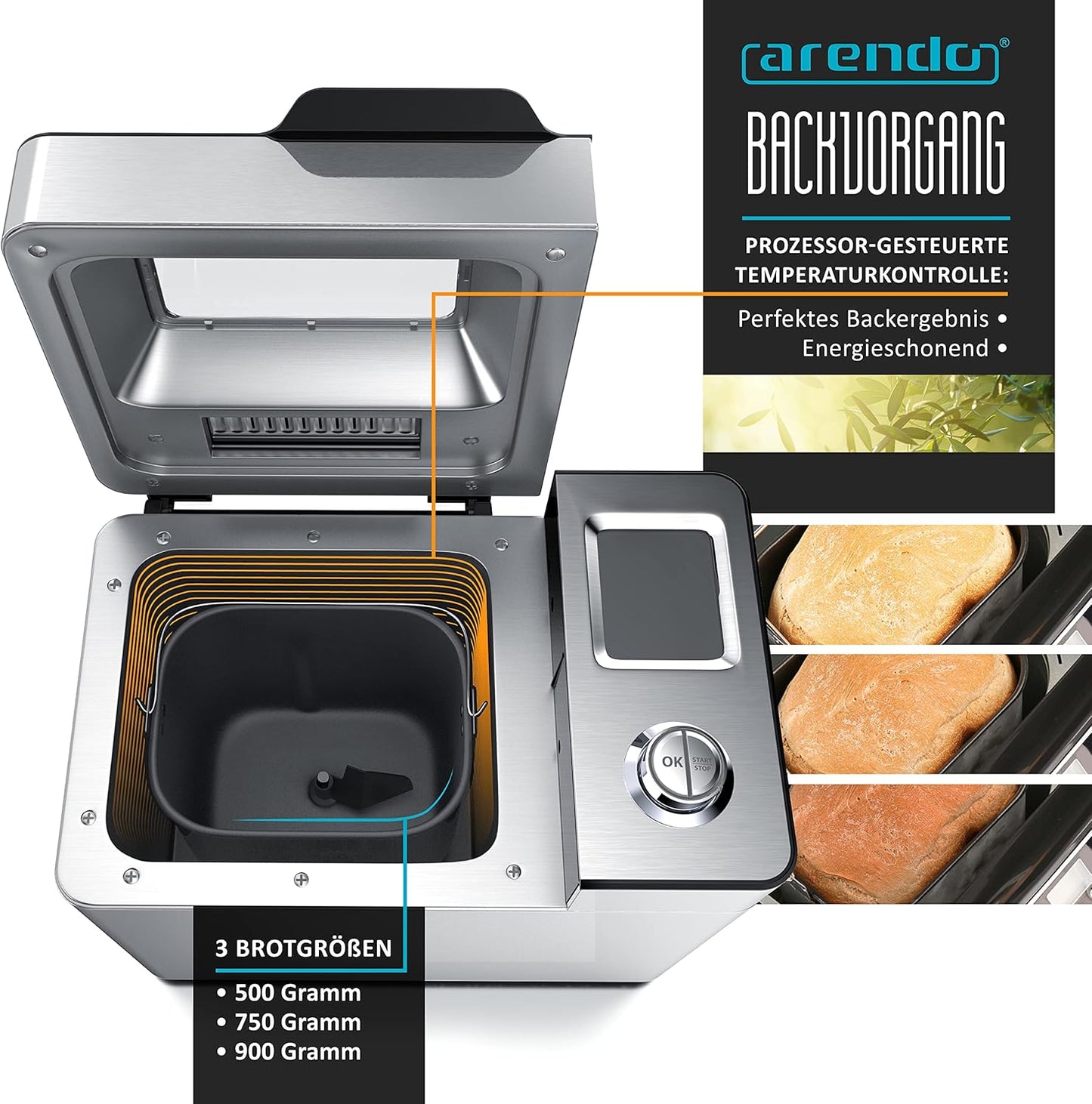 Brotbackautomat, B