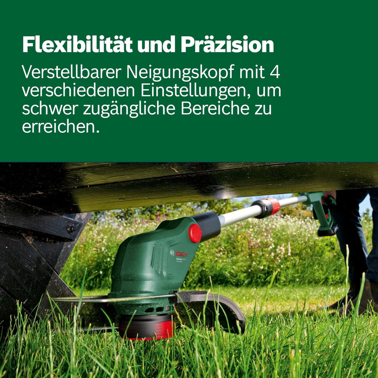 Akku-Rasentrimmer UniversalGrassCut 18V-26-500, Ohne Akku und Ladegerät, Universal