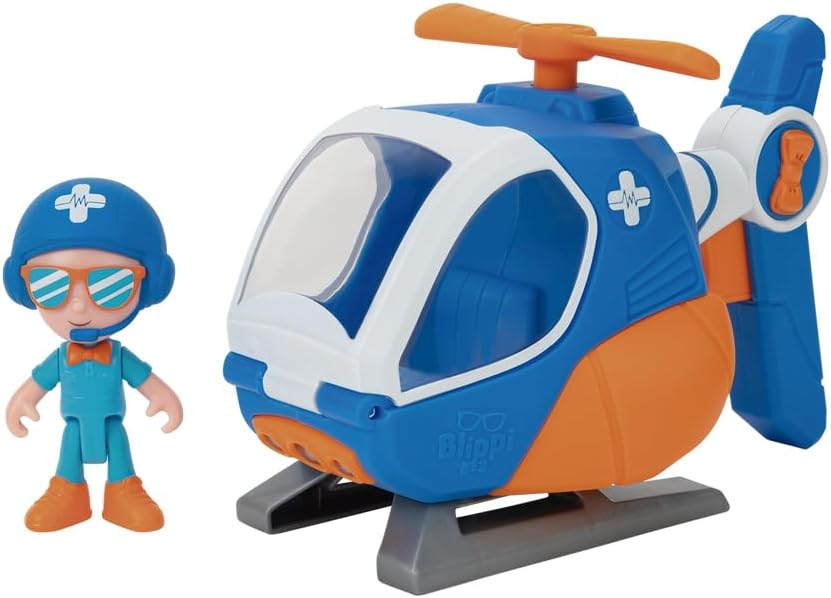 Rettungshubschauer mit Pilot
