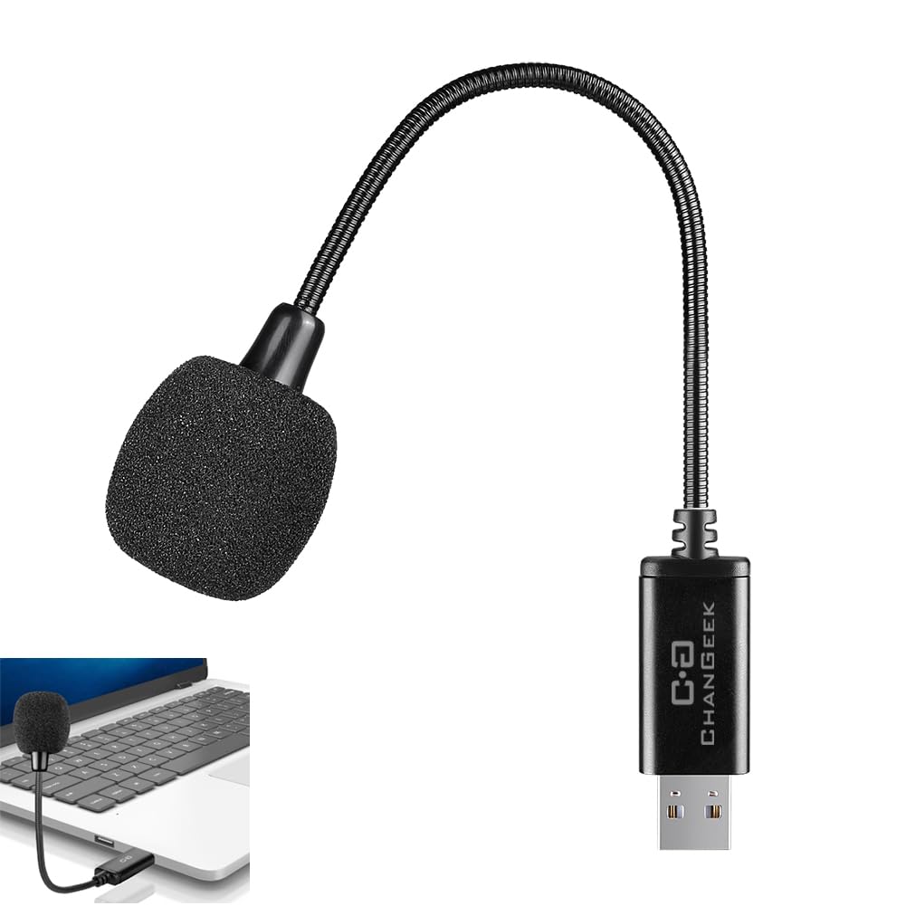 PC-Mikrofon mit Schwanenhals, mit Schwanenhals