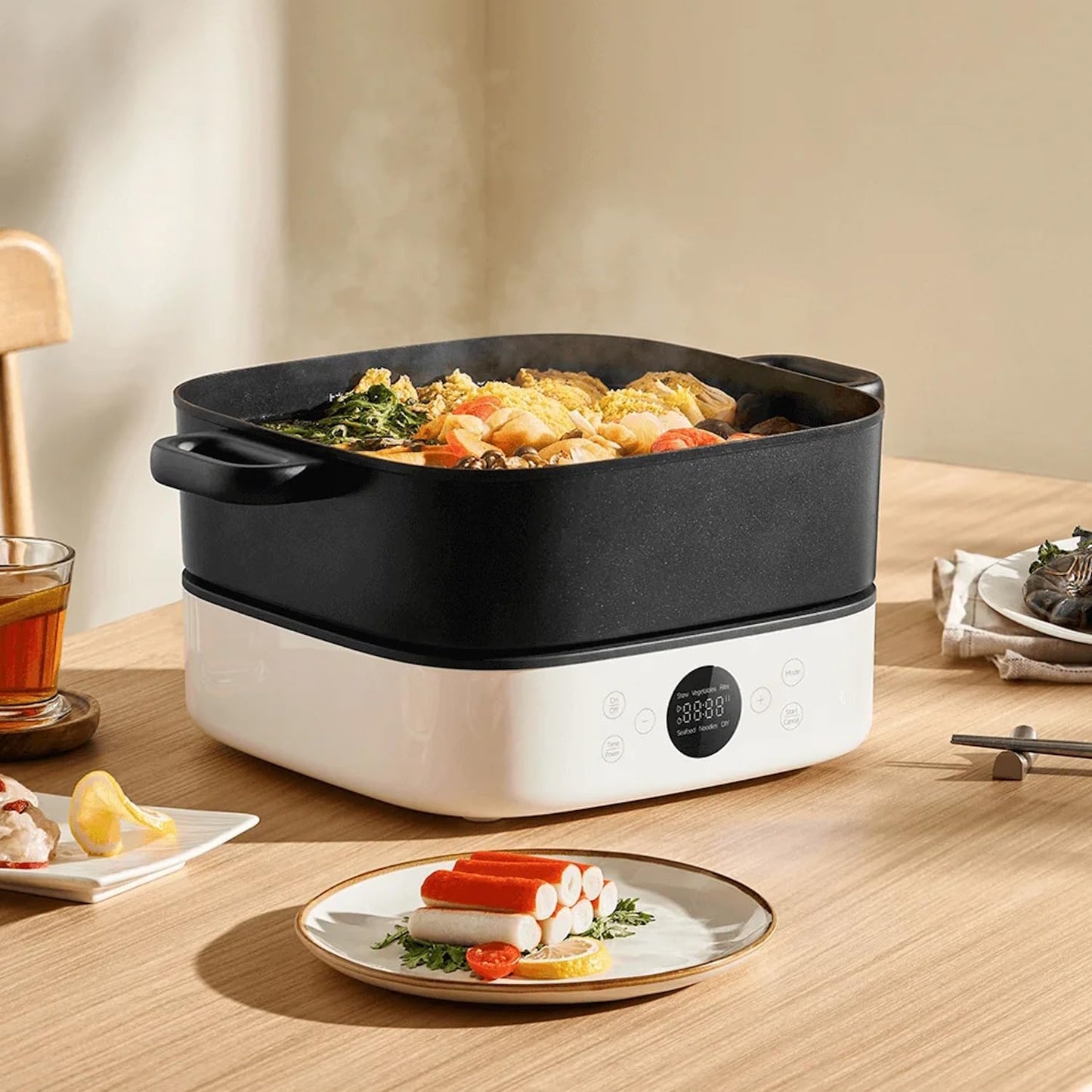 Multifunktionaler Hot Pot Cooker