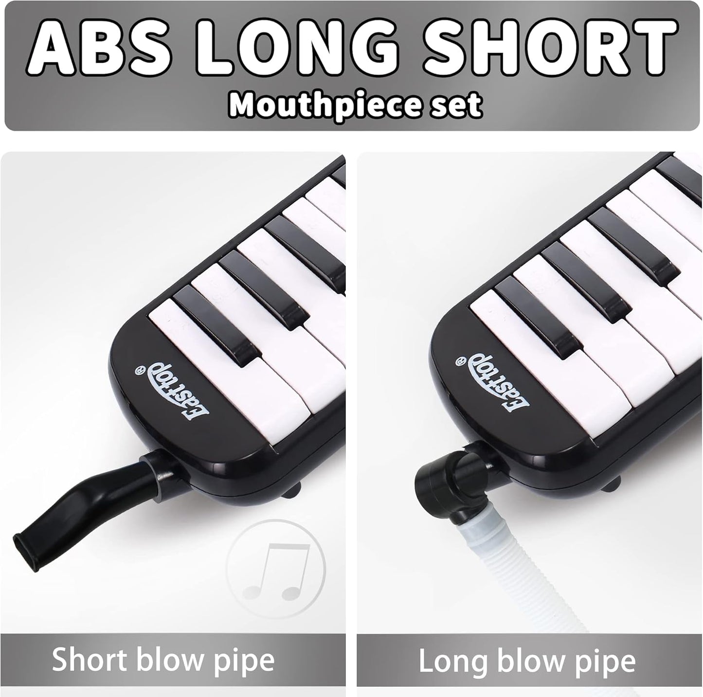 32-Tasten Melodica BM32K mit Zubehörset, BM32K-black