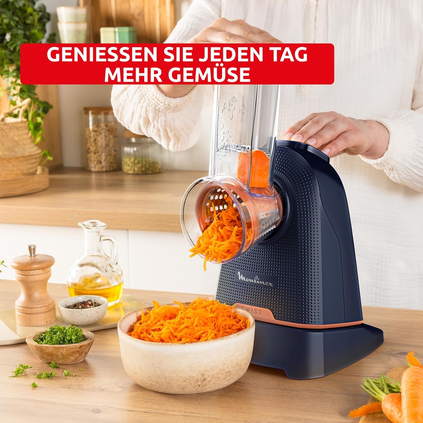 Fresh Express Twist Multi-Zerkleinerer, Fresh Express Twist | Blau