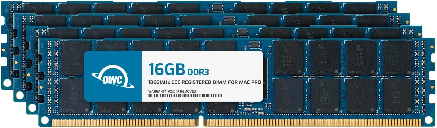 4 x Memory Upgrade Kit, 64 GB blau