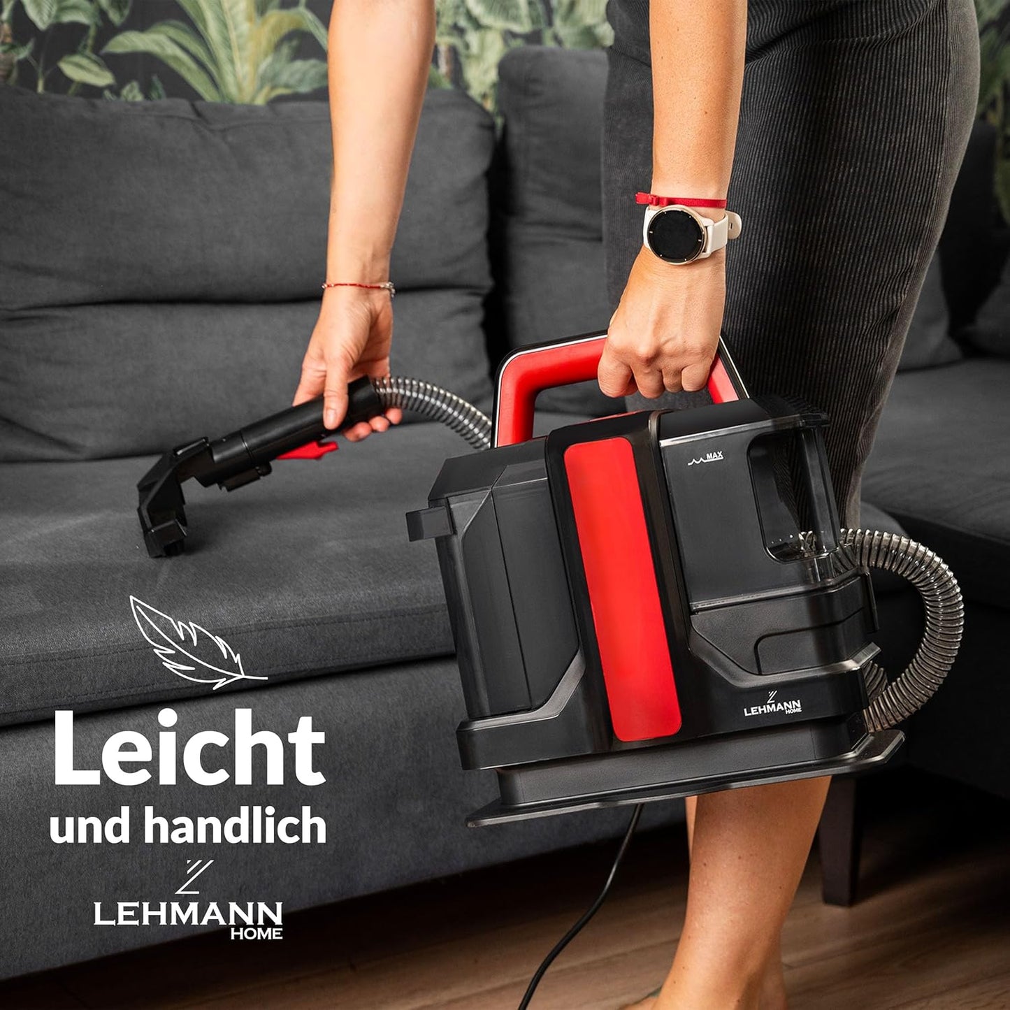 2-in-1 Waschsauger EasyWash für Teppich & Polster, 1,08 L