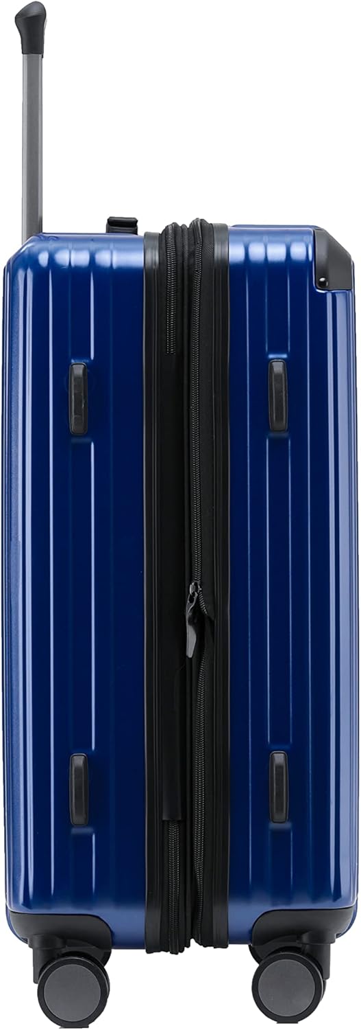 TSA-Schloss Kofferset (3-teilig), Diamondblau 3tlg. Kofferset