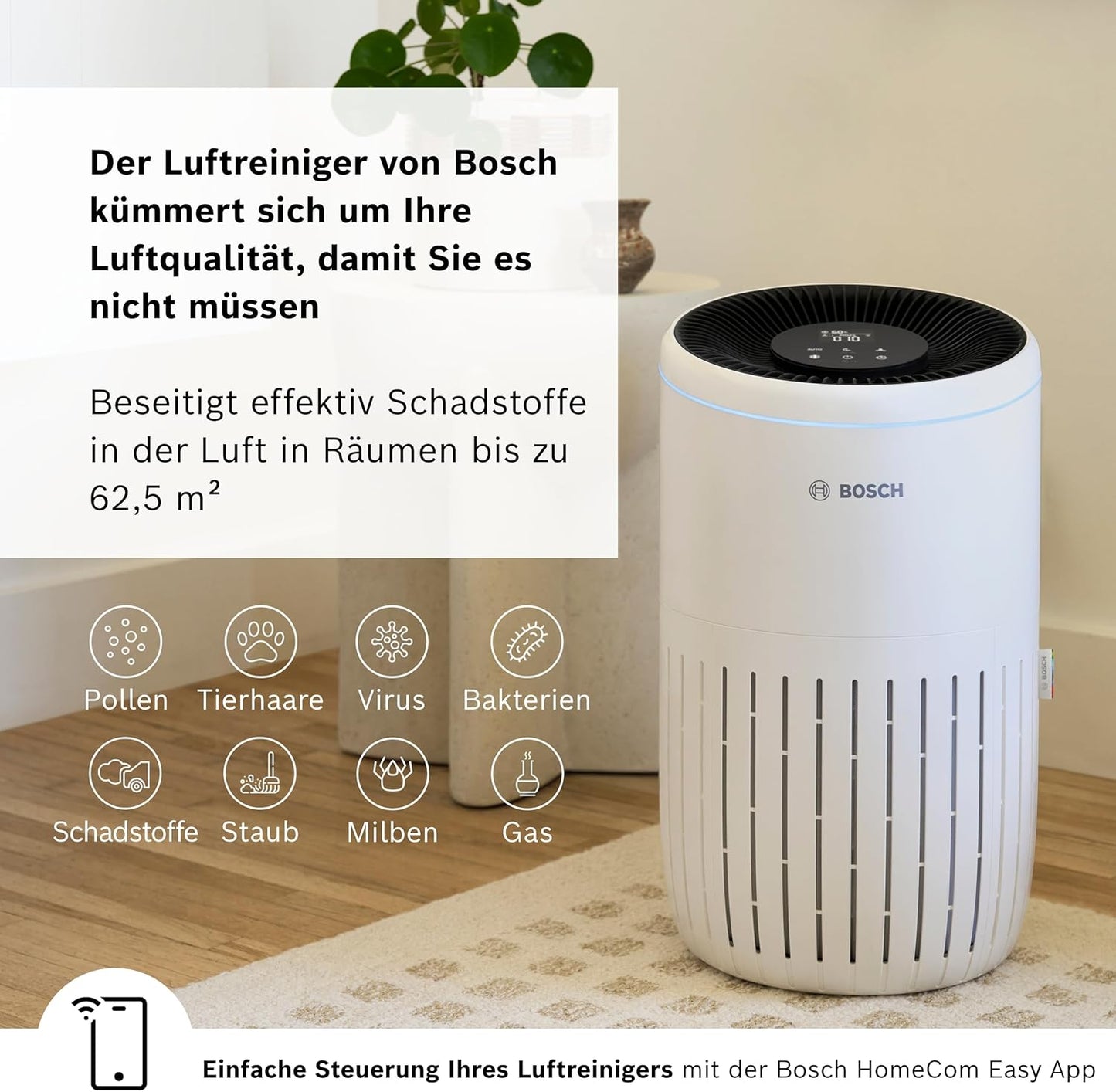 App-gesteuerter Luftreiniger Air 4000i, Air 4000i